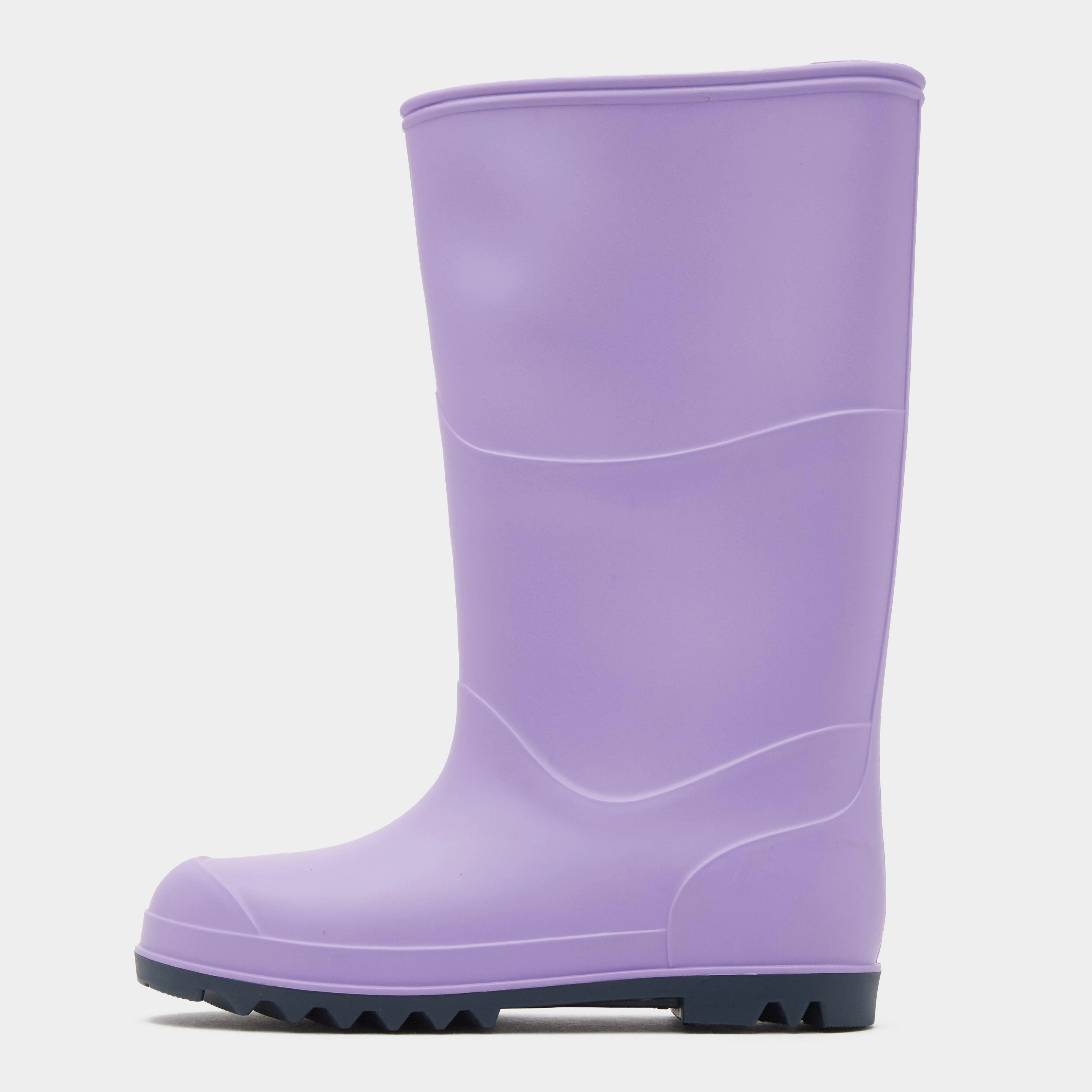 Kids Berwick Wellington Boots Lavender - Image 8