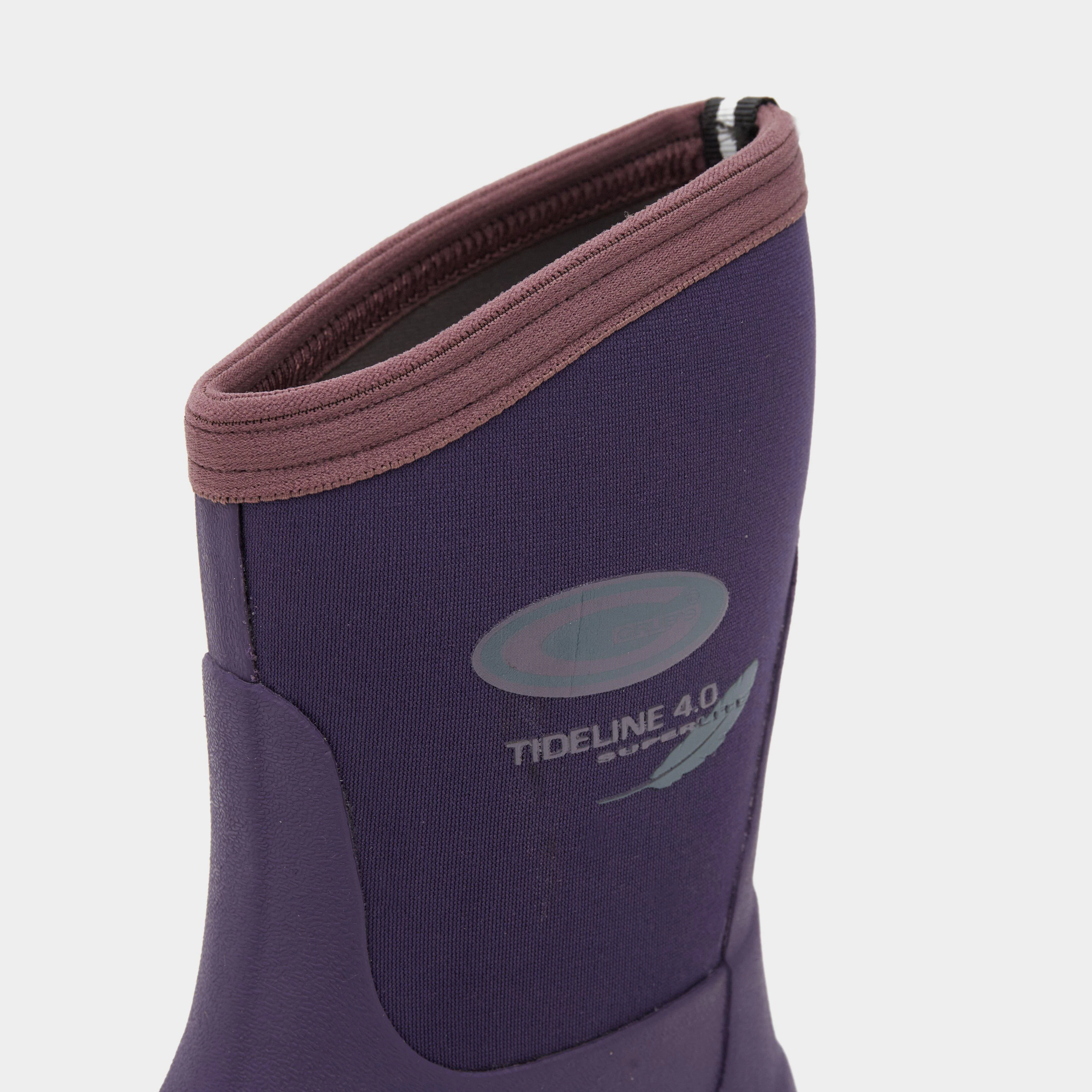 Kids Tideline Boots Plum - Image 5