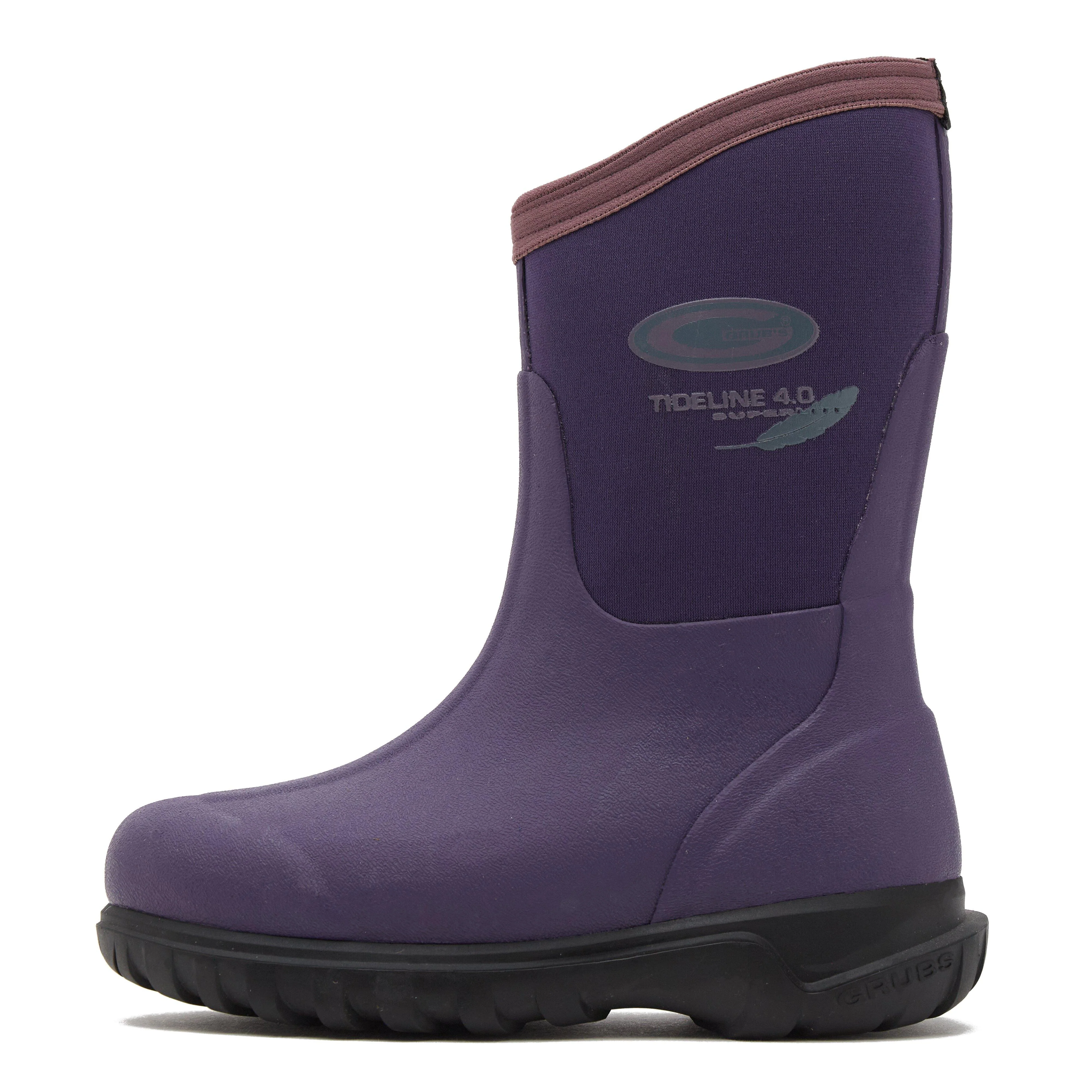 Kids Tideline Boots Plum - Image 7