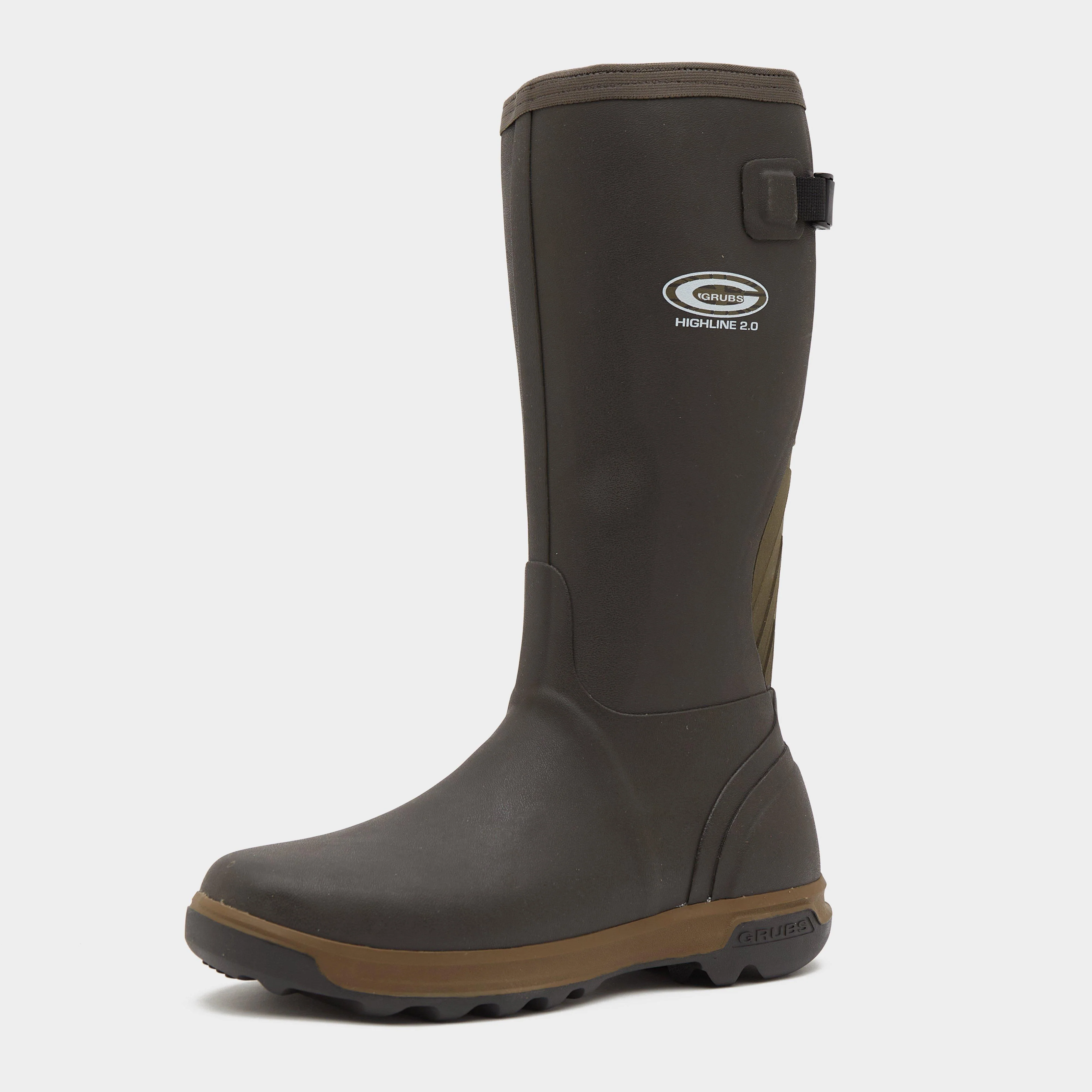 Mens Highline 2.0 Wellington Boots Mahogany - Image 3