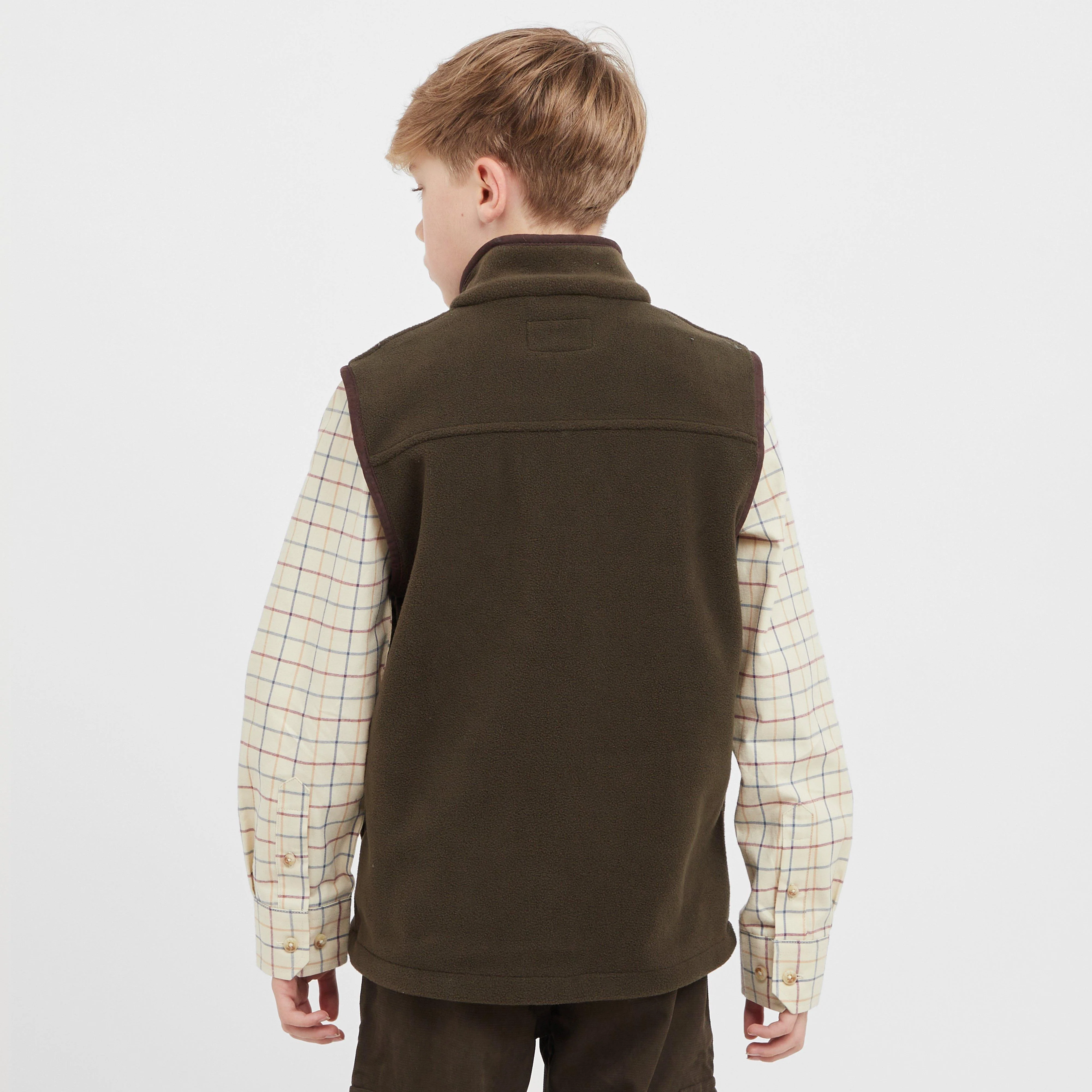 Kids Woodhall Gilet Green - Image 2