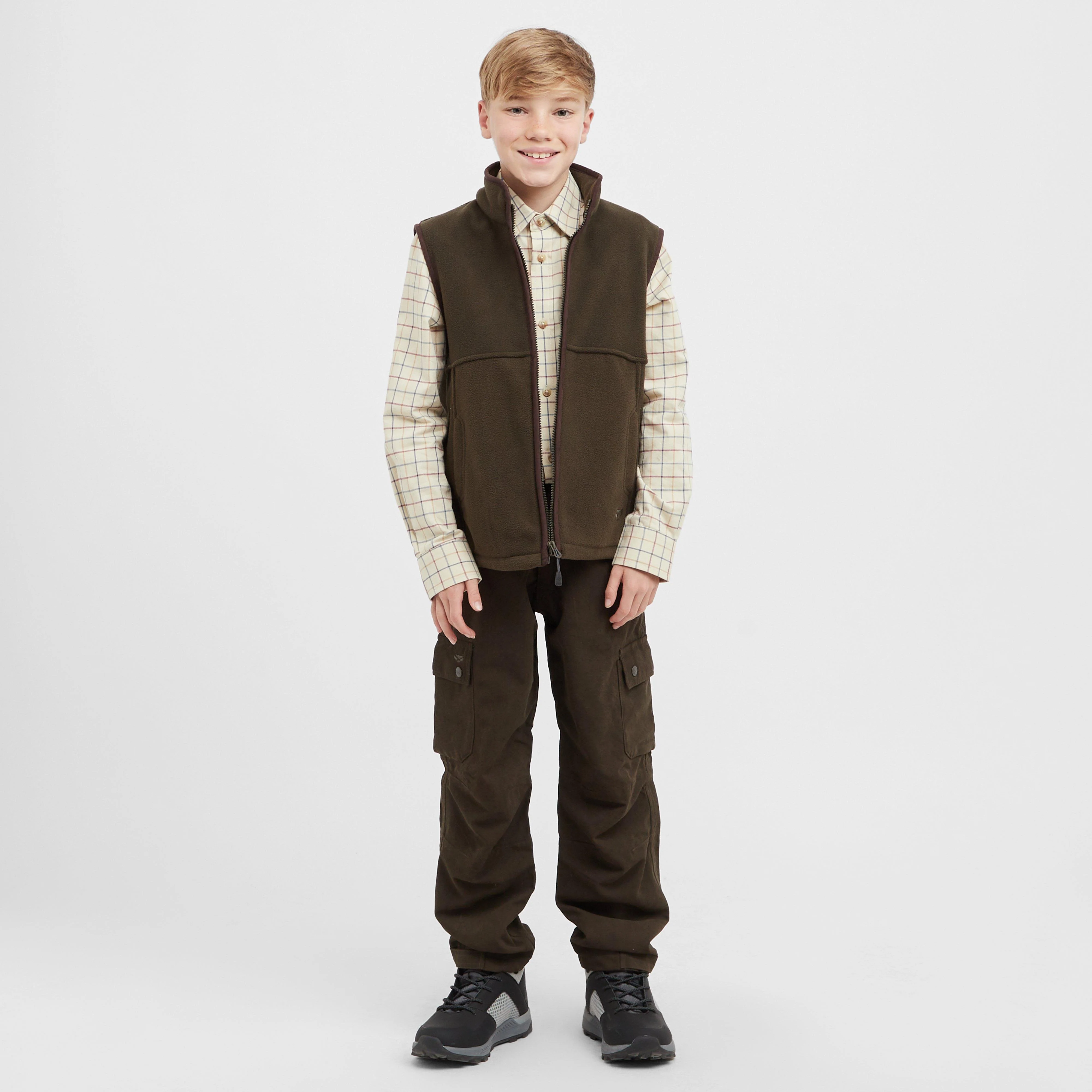 Kids Woodhall Gilet Green - Image 3