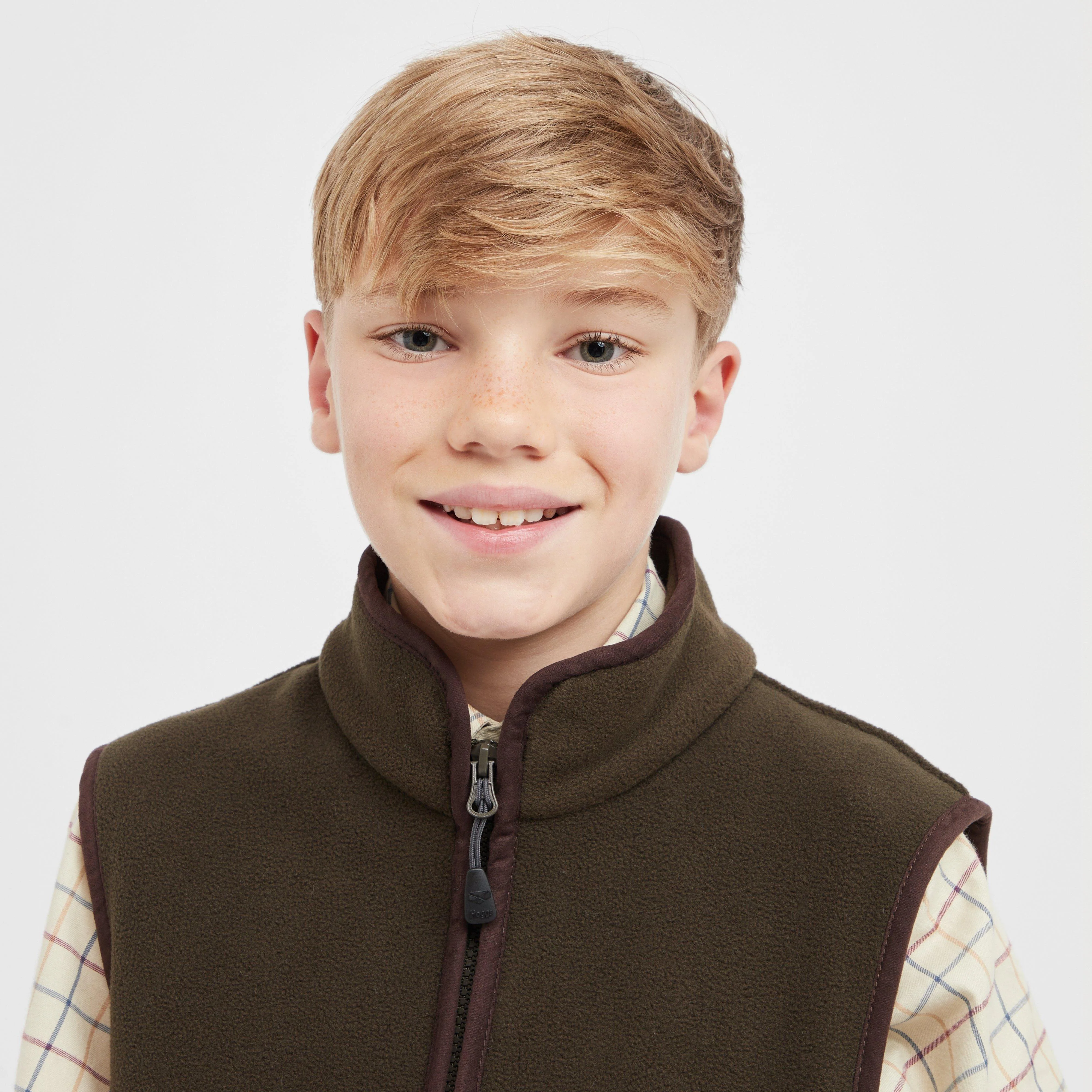 Kids Woodhall Gilet Green - Image 5