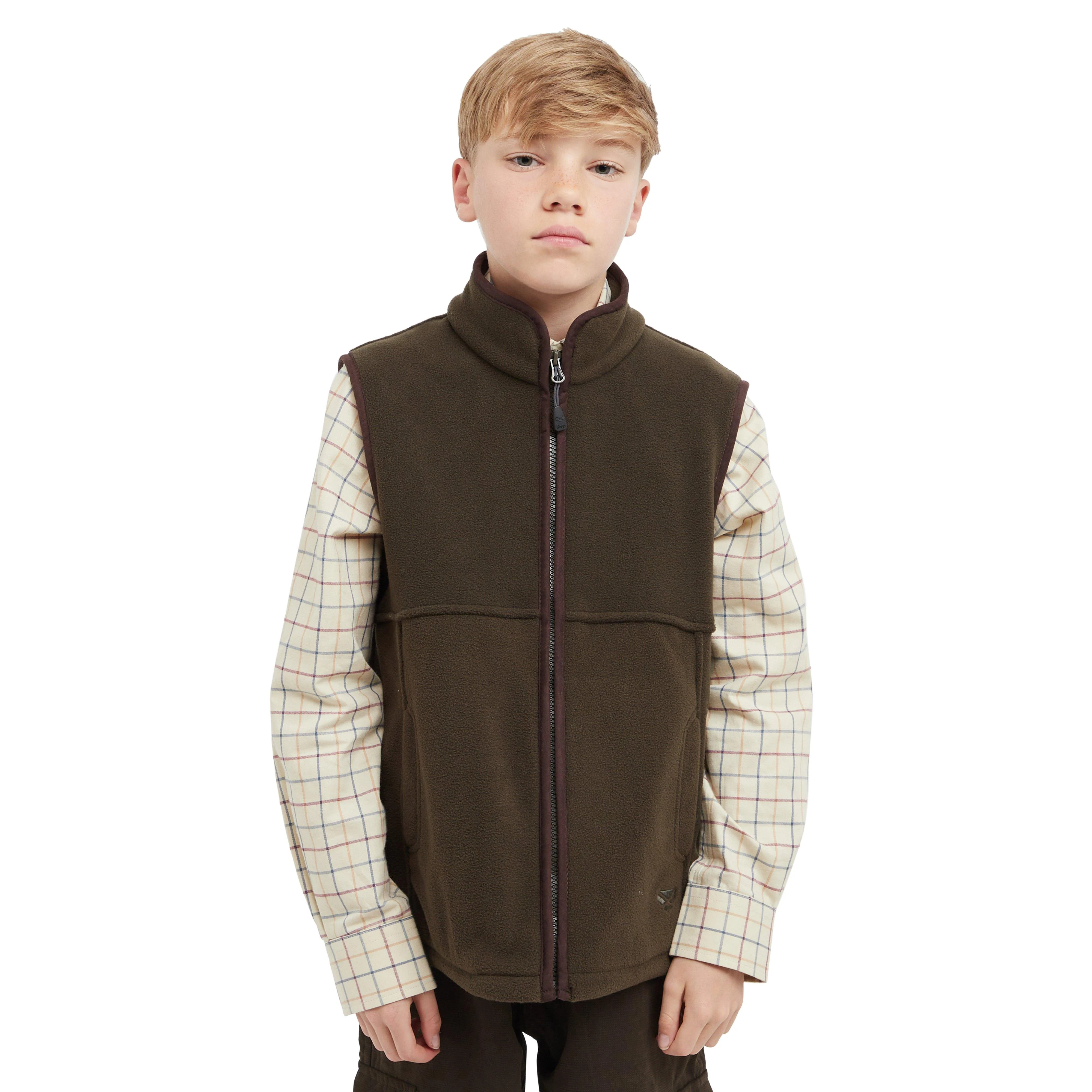 Kids Woodhall Gilet Green - Image 7
