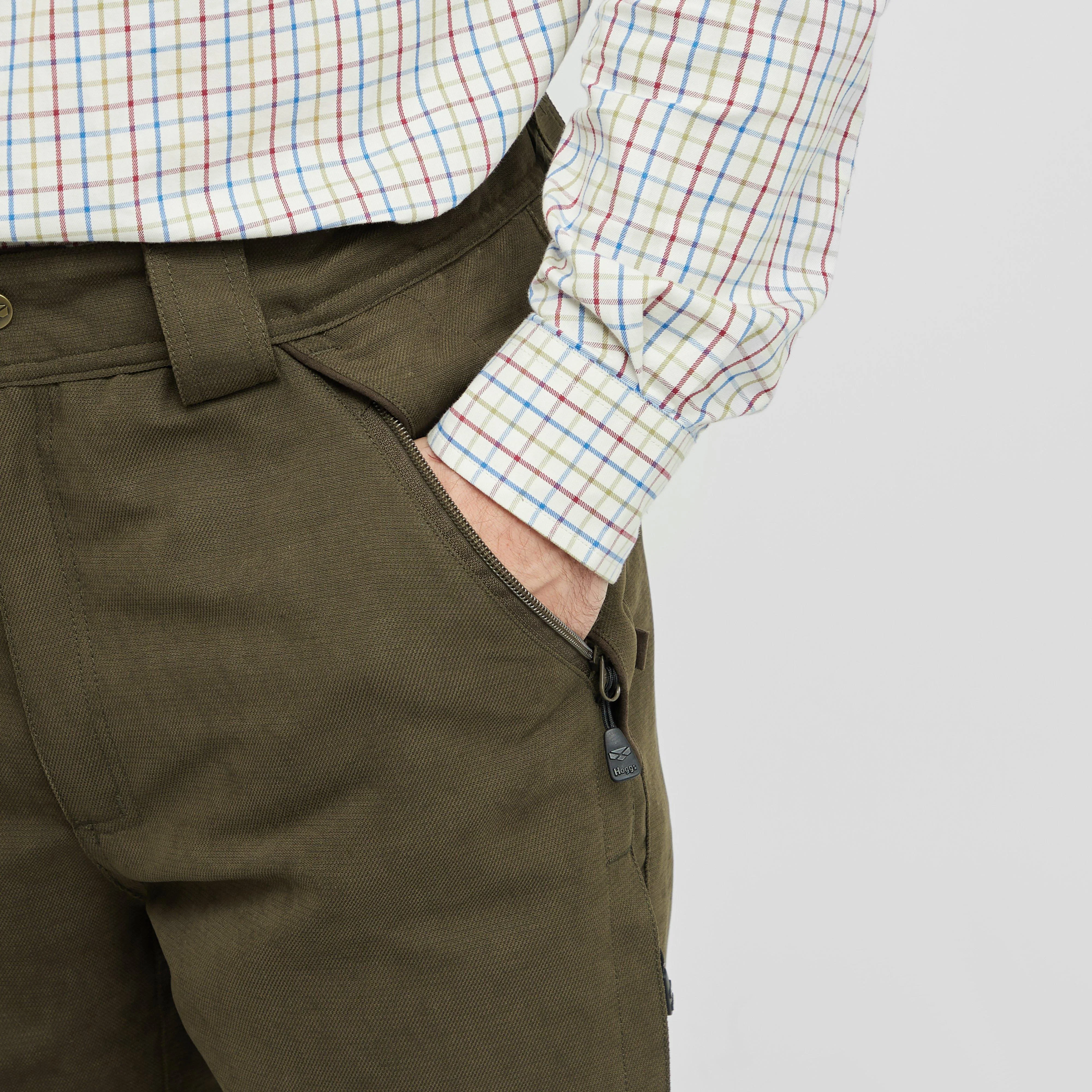 Mens Kincraig Waterproof Field Trousers Olive Green - Image 4