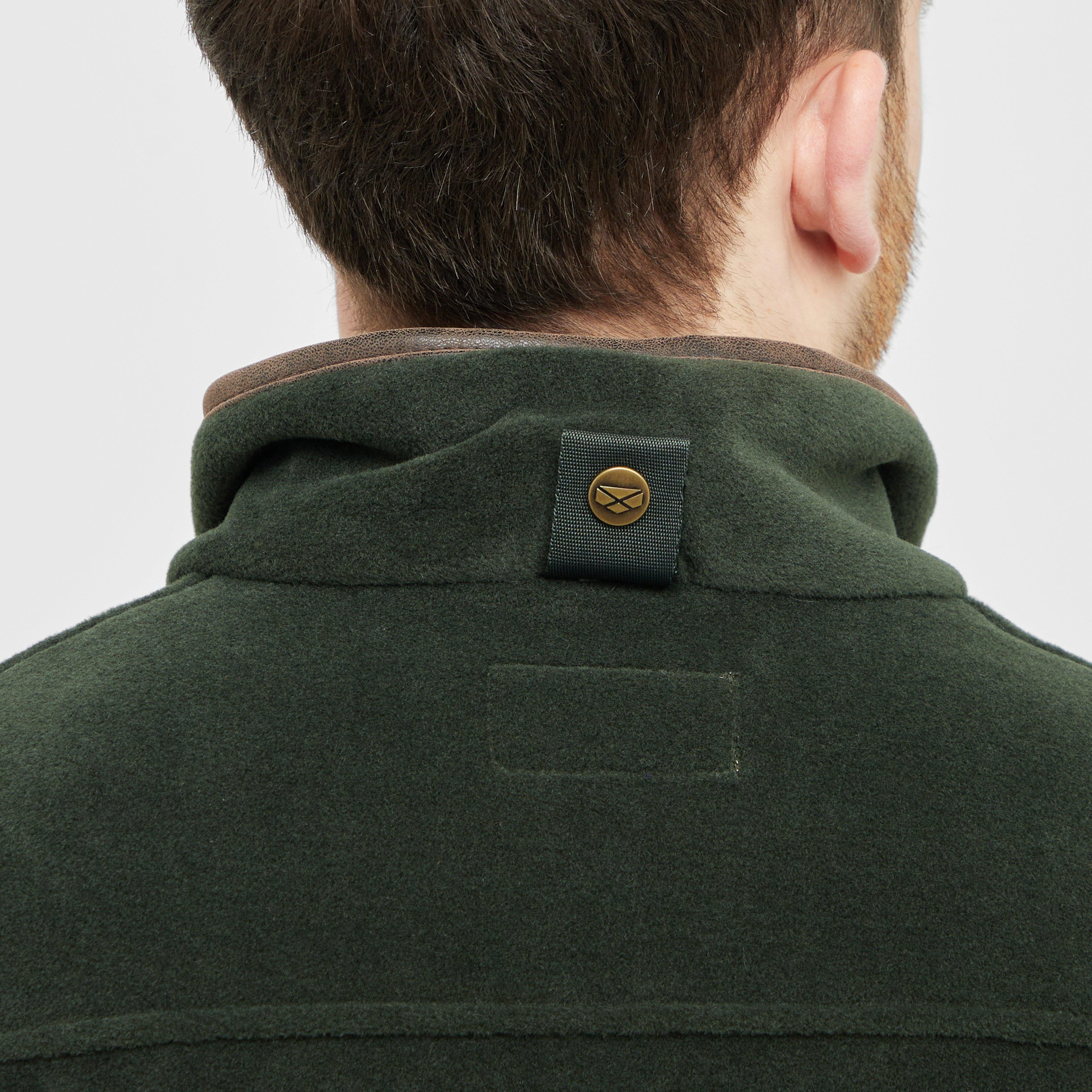 Mens Stenton Technical Fleece Gilet Pine - Image 6