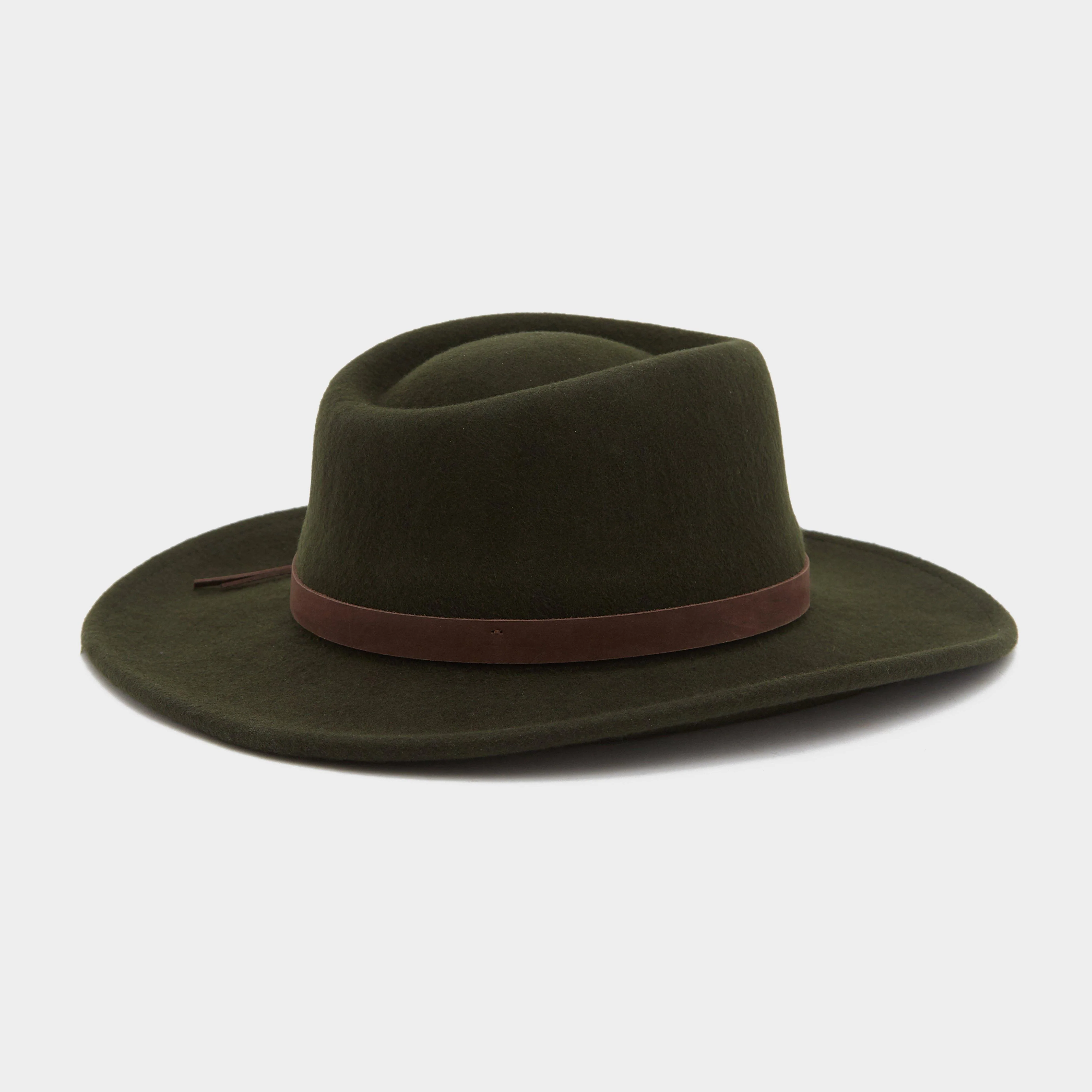 Perth Crushable Felt Hat Olive - Image 2