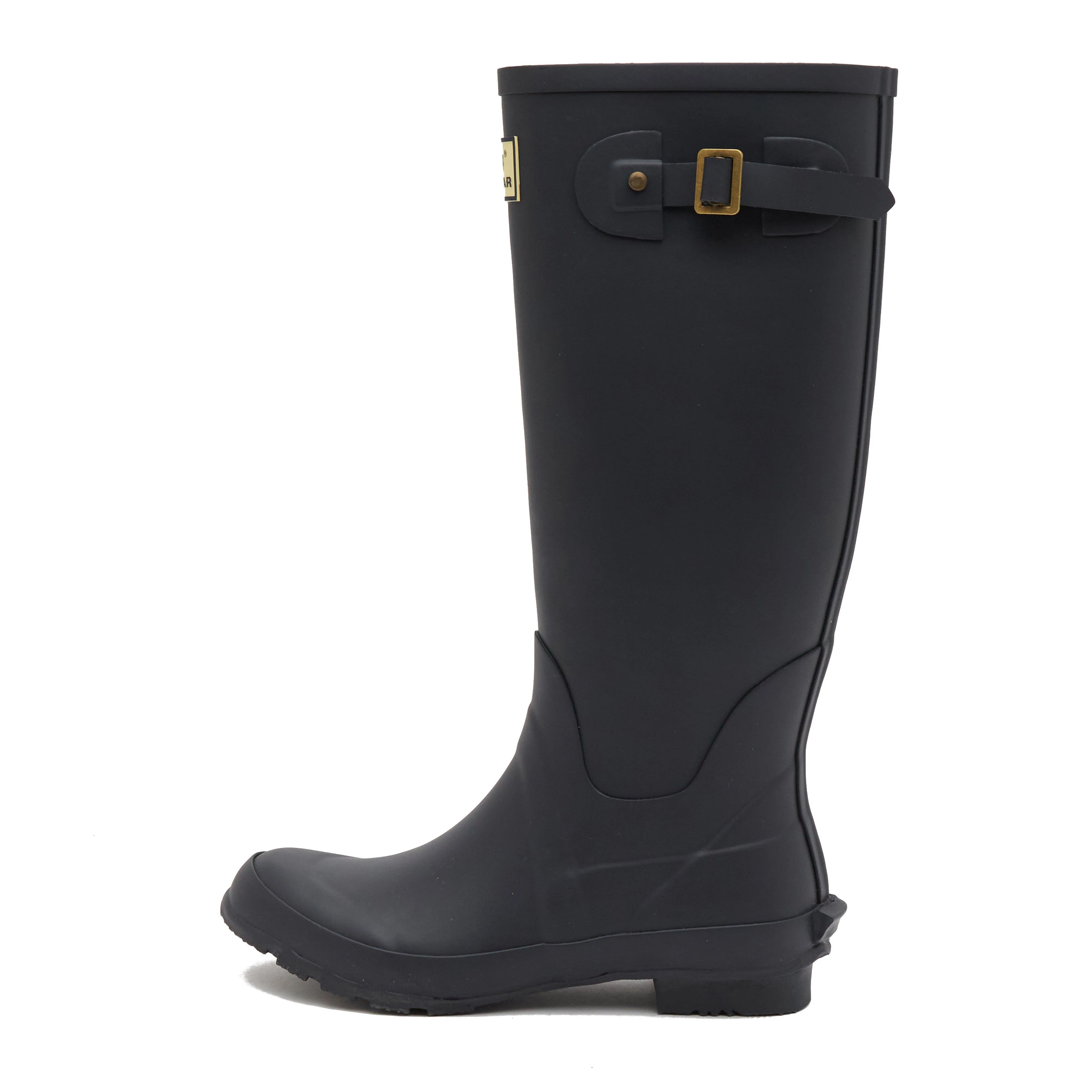 Womens Braemar Wellington Boots Navy - Image 7