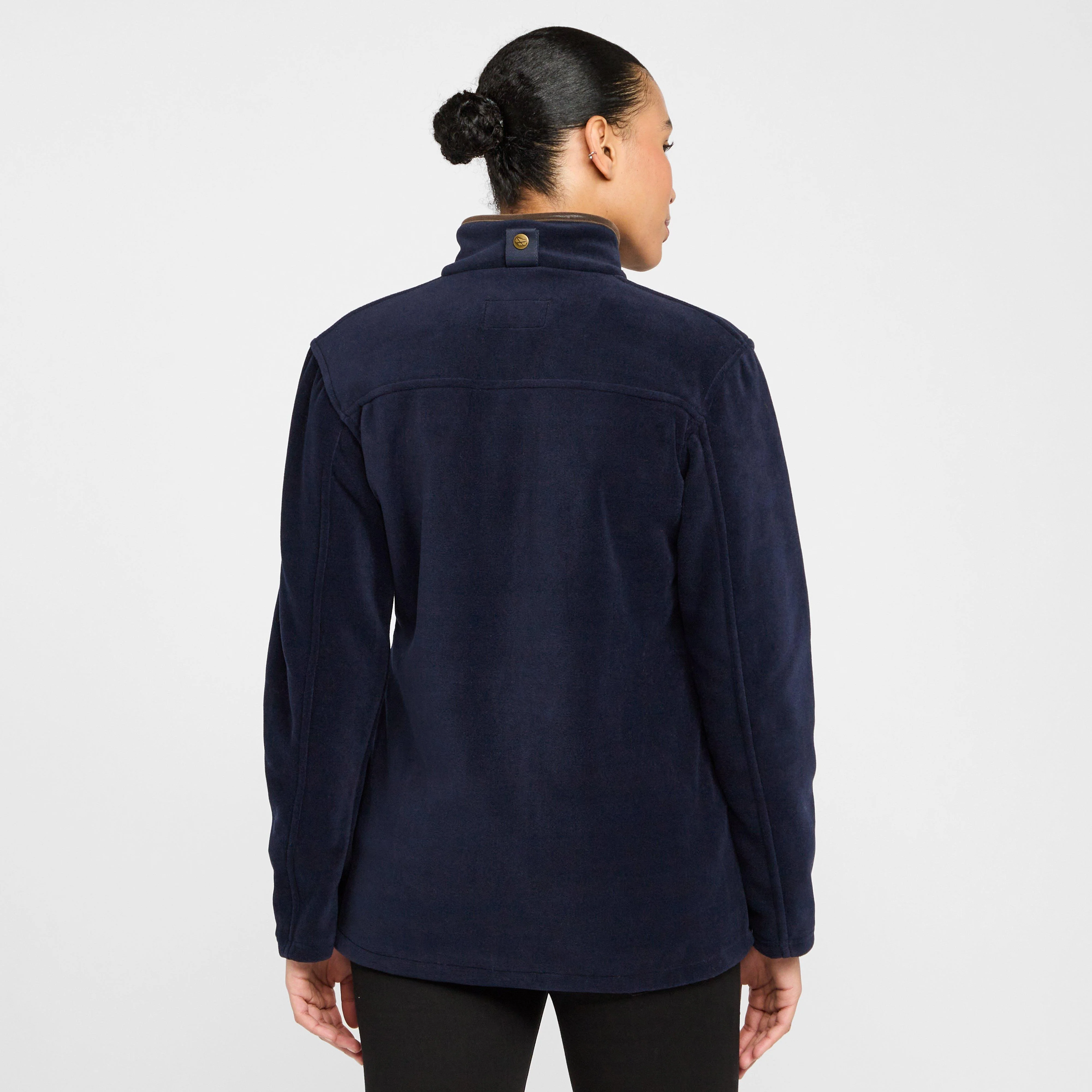 Womens Stenton Fleece Jacket Midnight Navy - Image 2