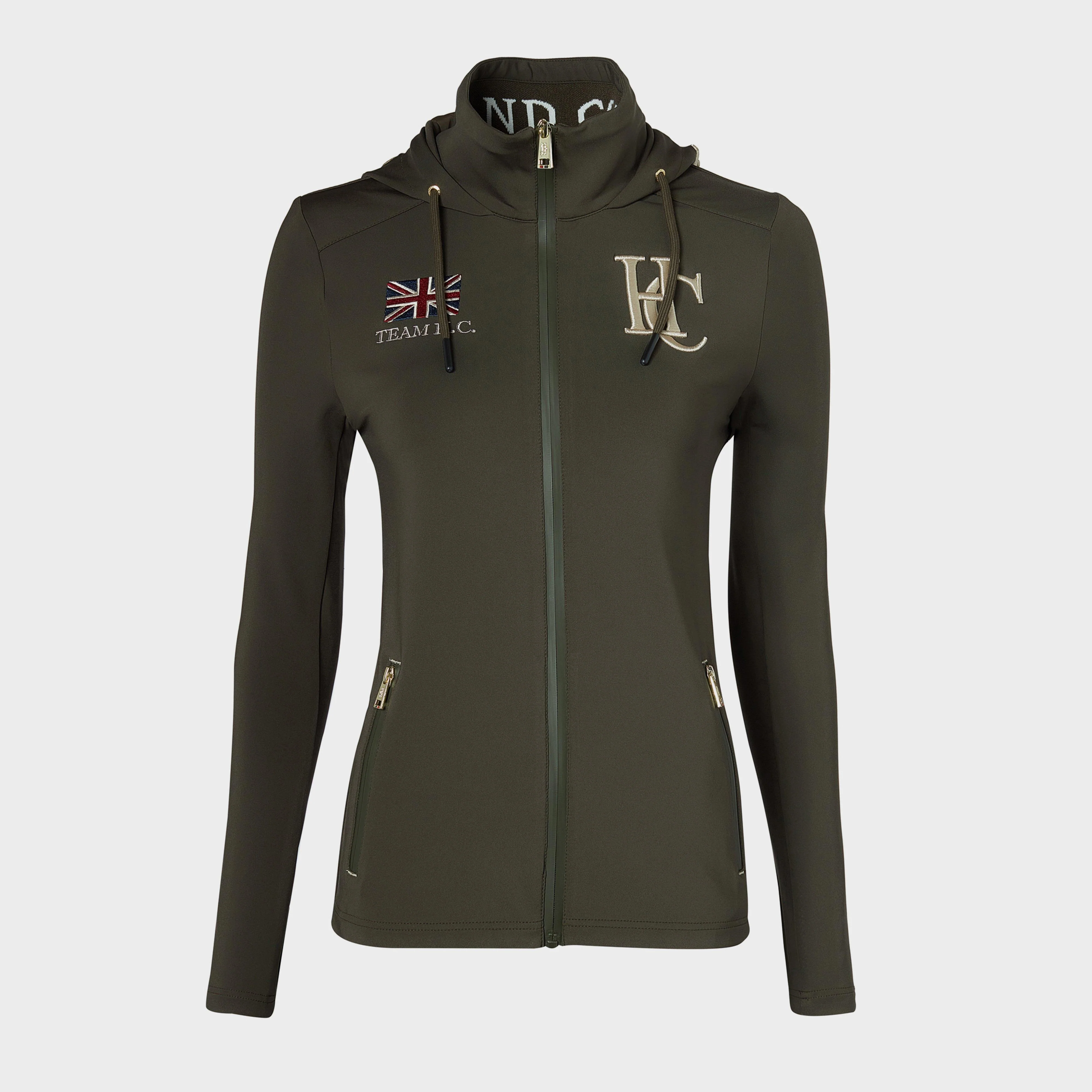 Womens Rocana Softshell Jacket Heritage Khaki - Image 4