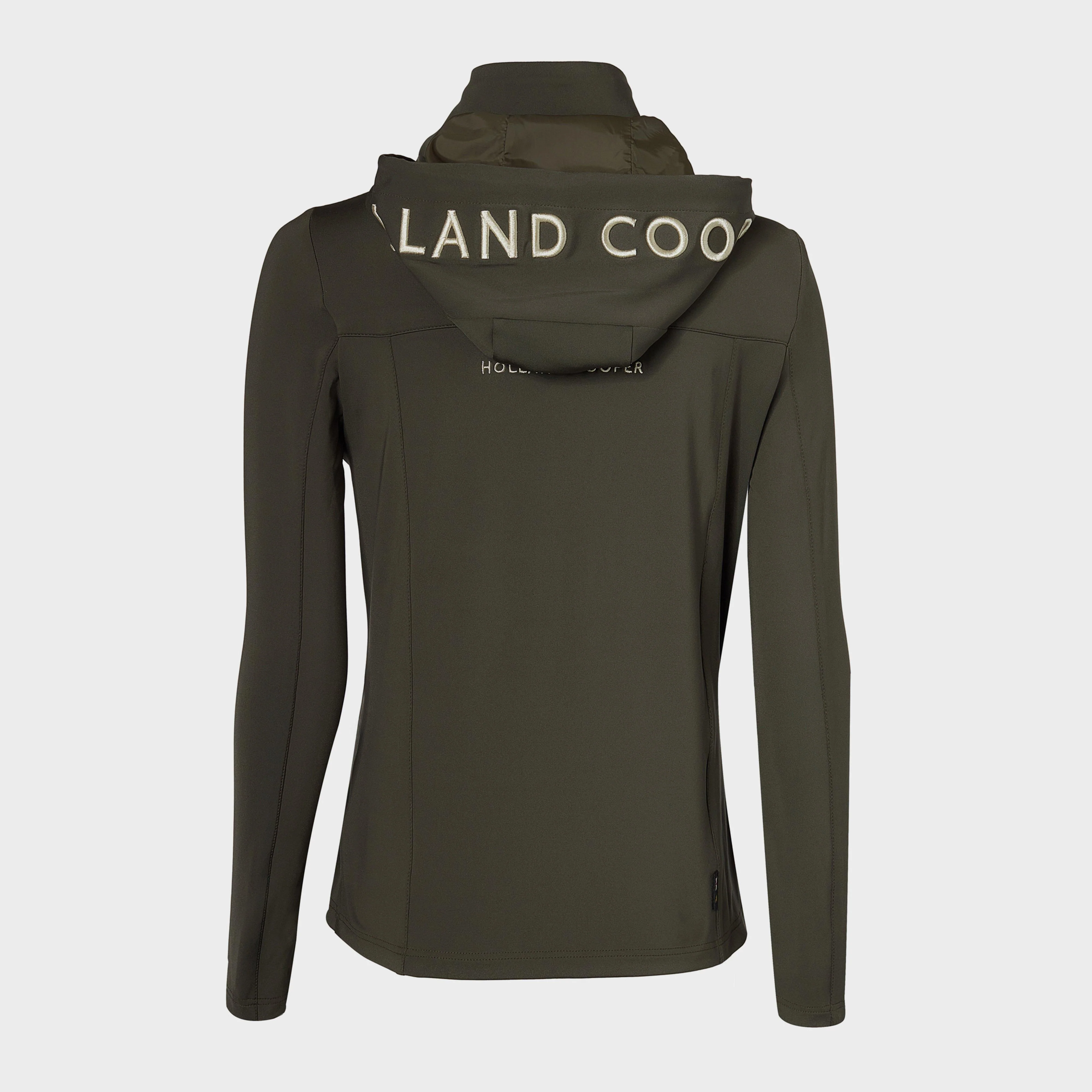 Womens Rocana Softshell Jacket Heritage Khaki - Image 5