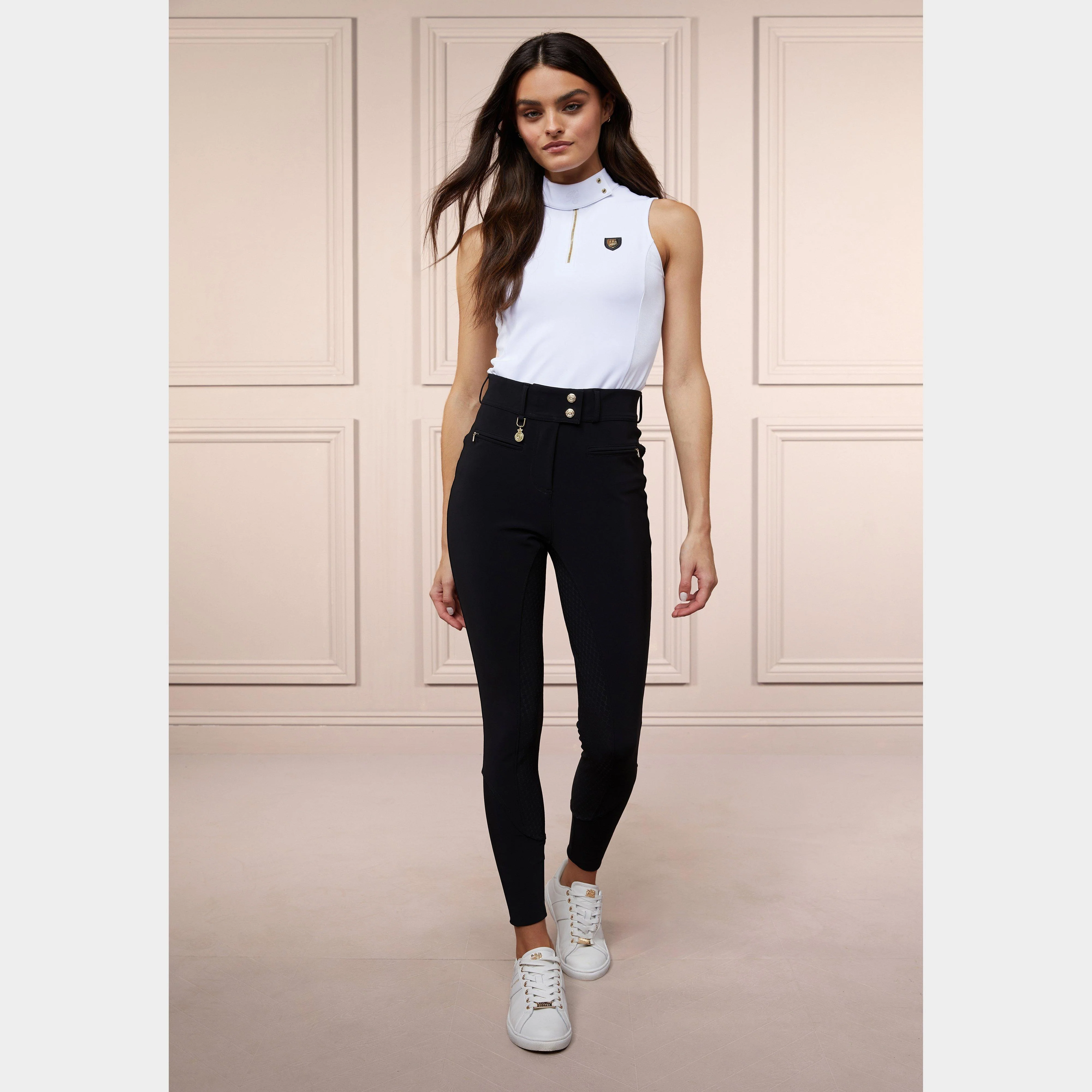 Womens Windsor Breeches Black - Image 10