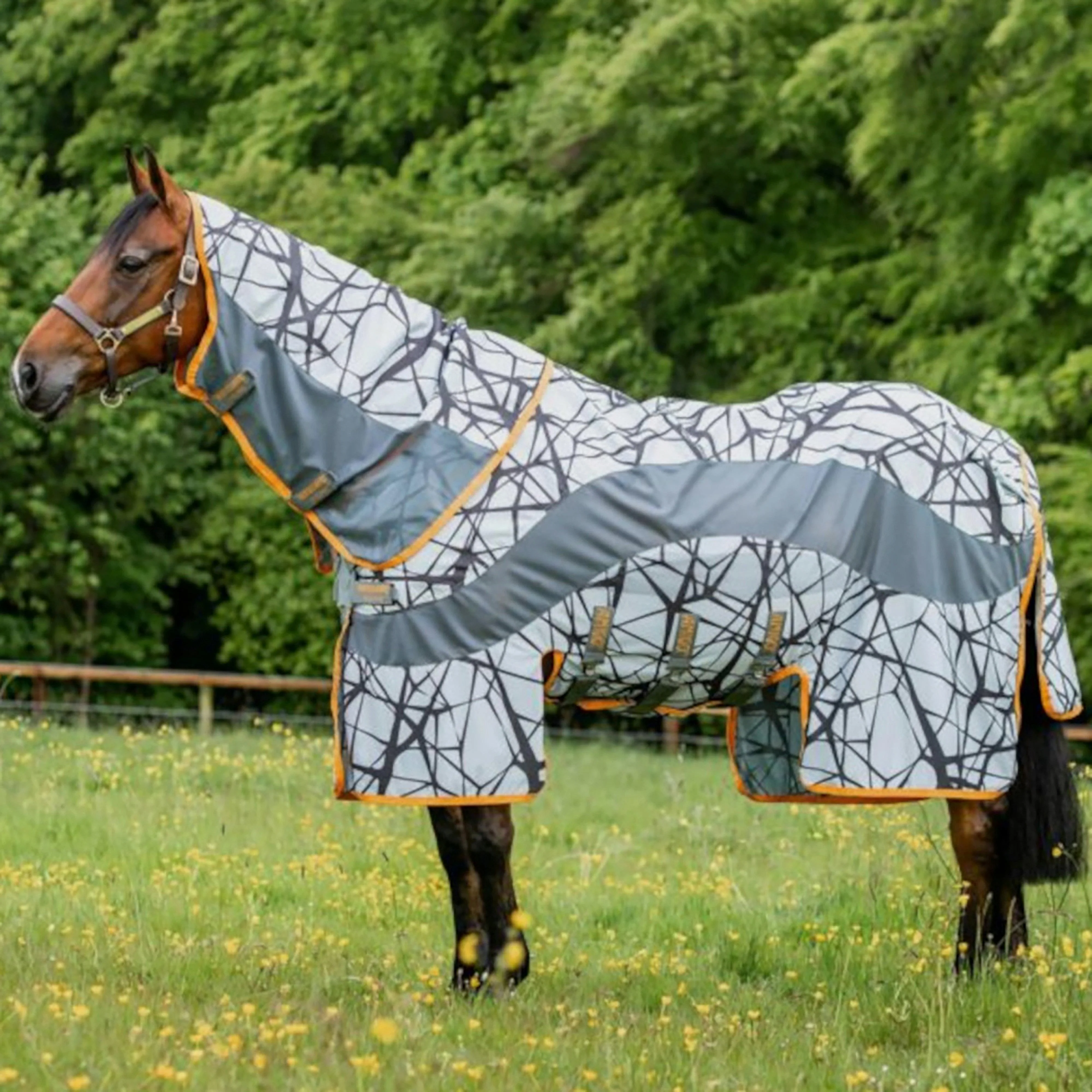 Amigo CamoFly Rug Grey/Orange
