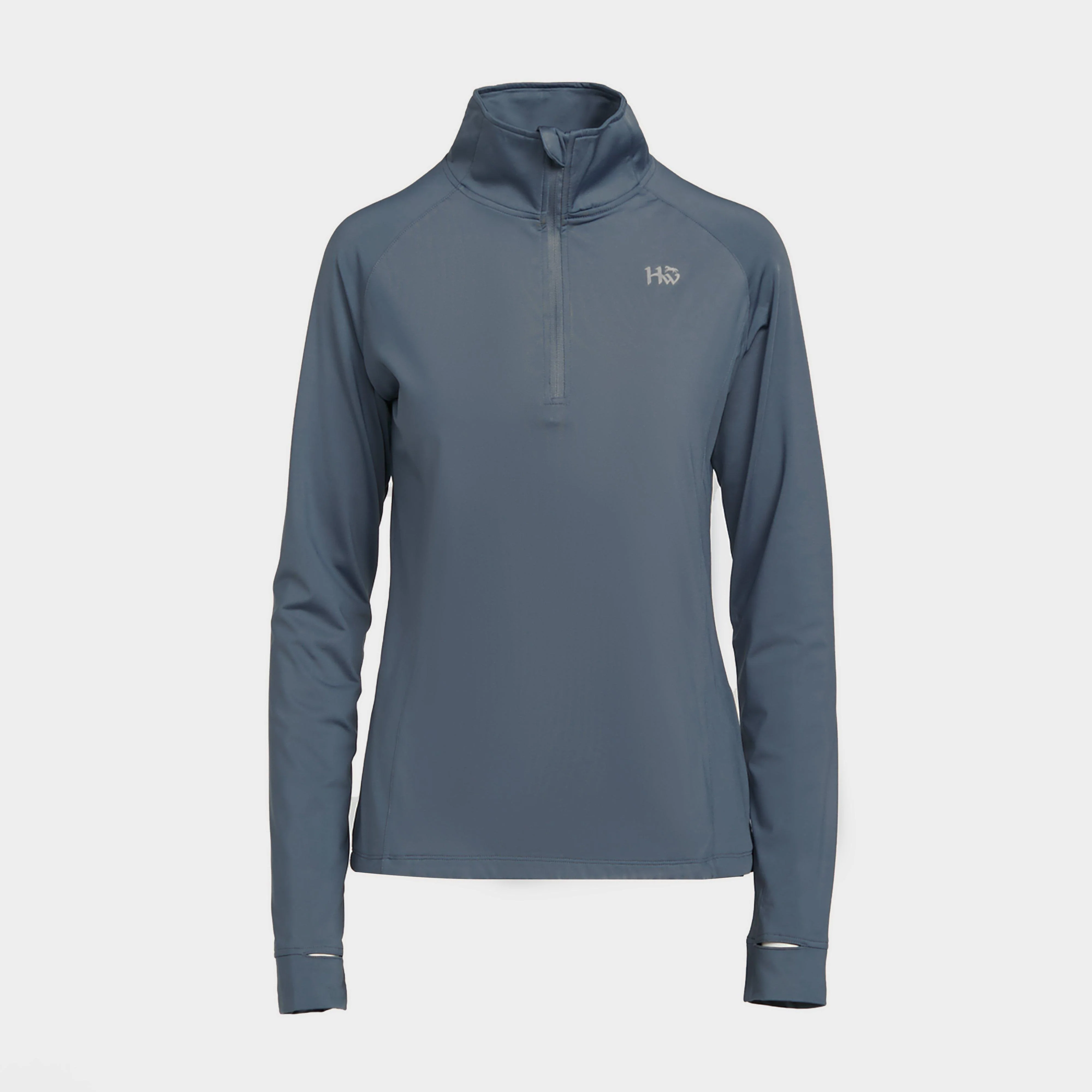 Womens Thea Technical 1/4 Zip Fleece Winter Ocean - Image 7