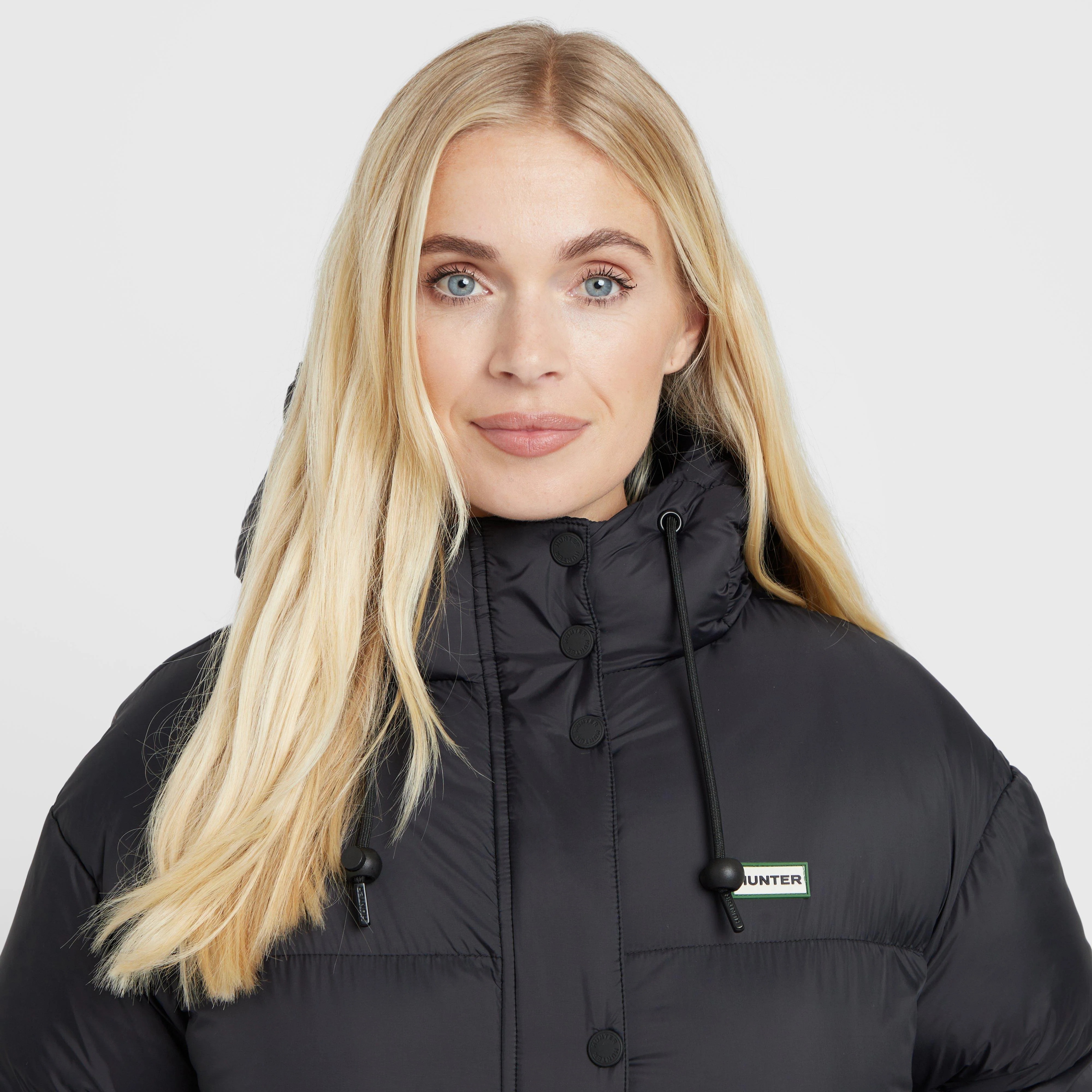 Green Label Womens Birnam Long Jacket Black - Image 6