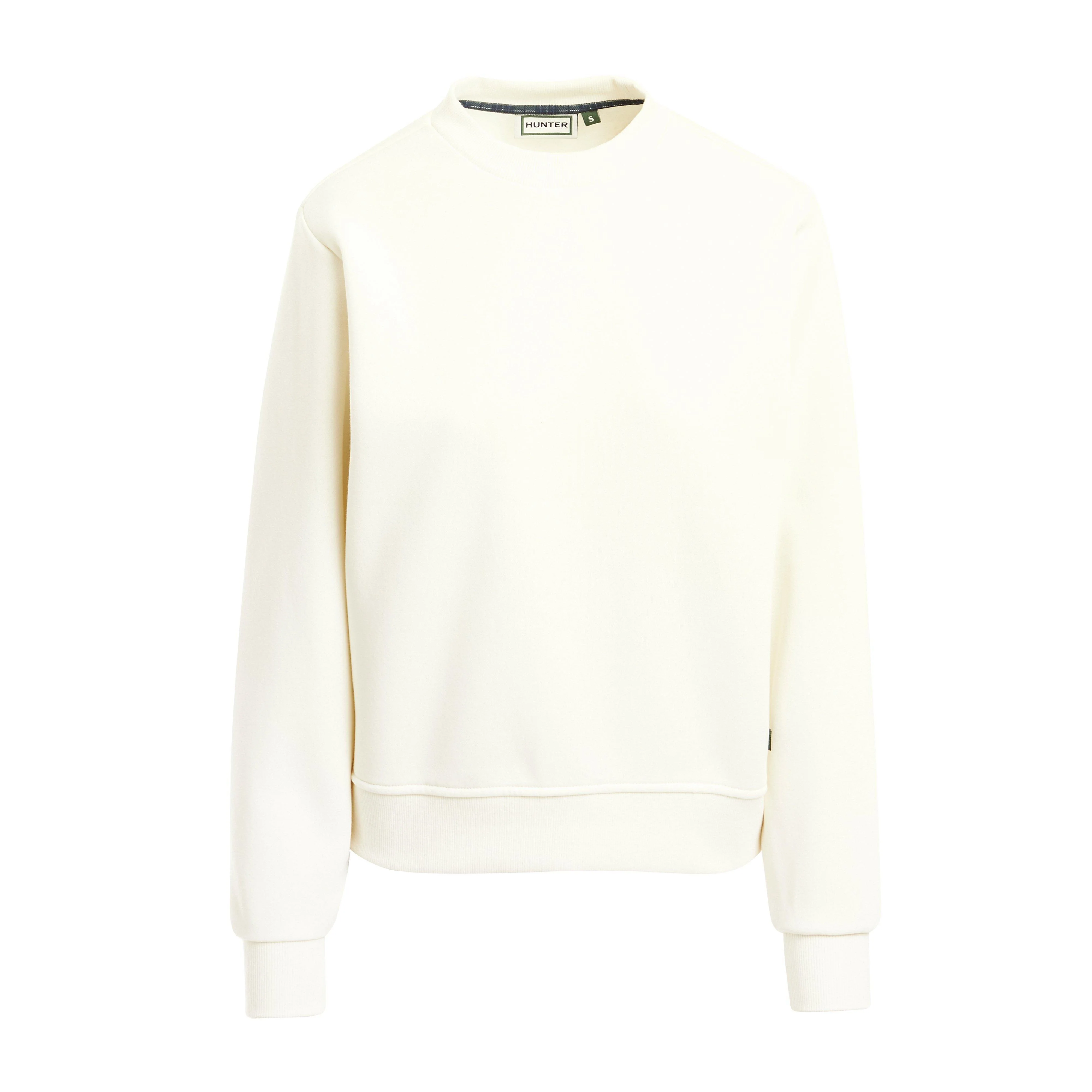 Green Label Womens Haven Crew Neck Sweatshirt Antique White - Image 6