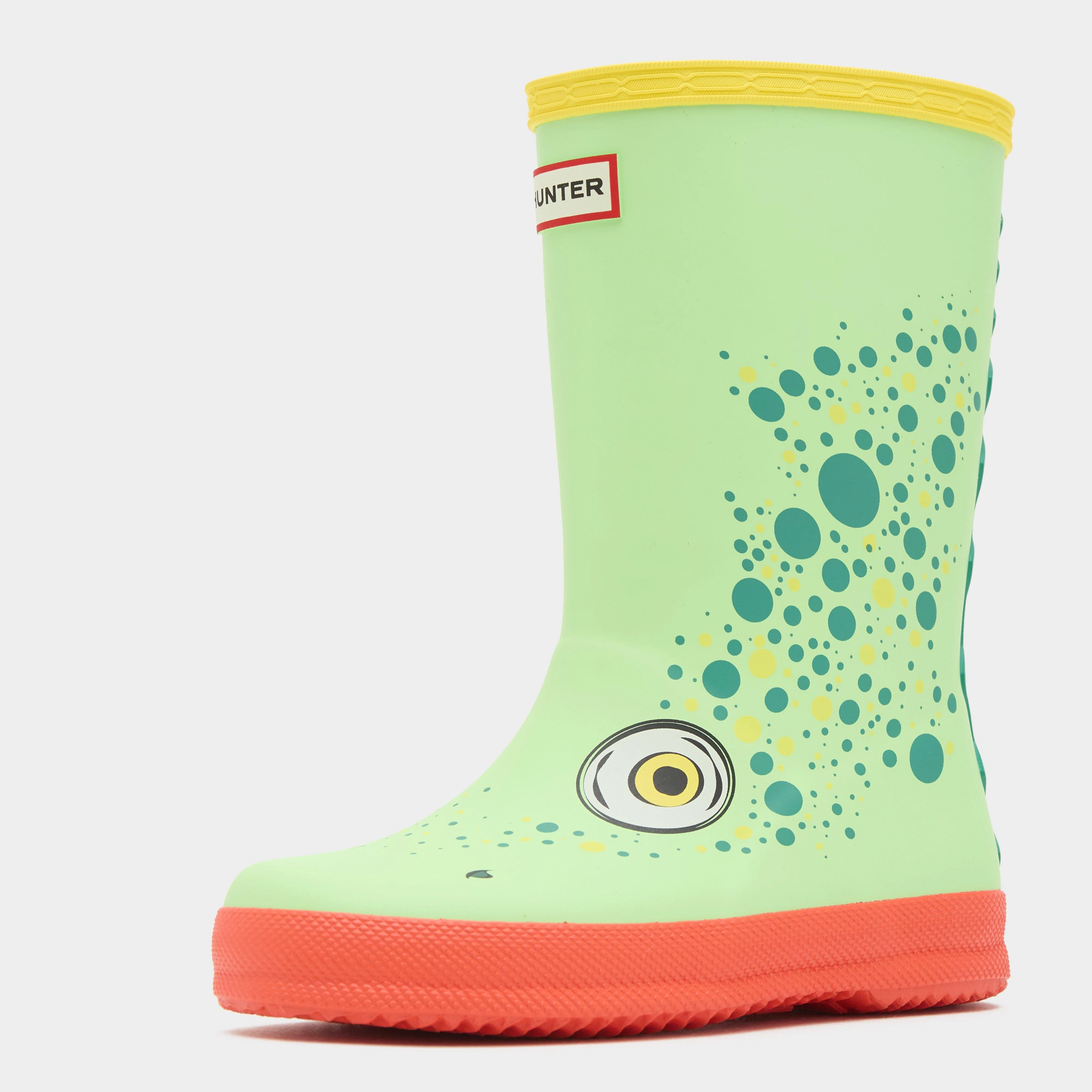 Kids Original First Wellington Boots Green - Image 3
