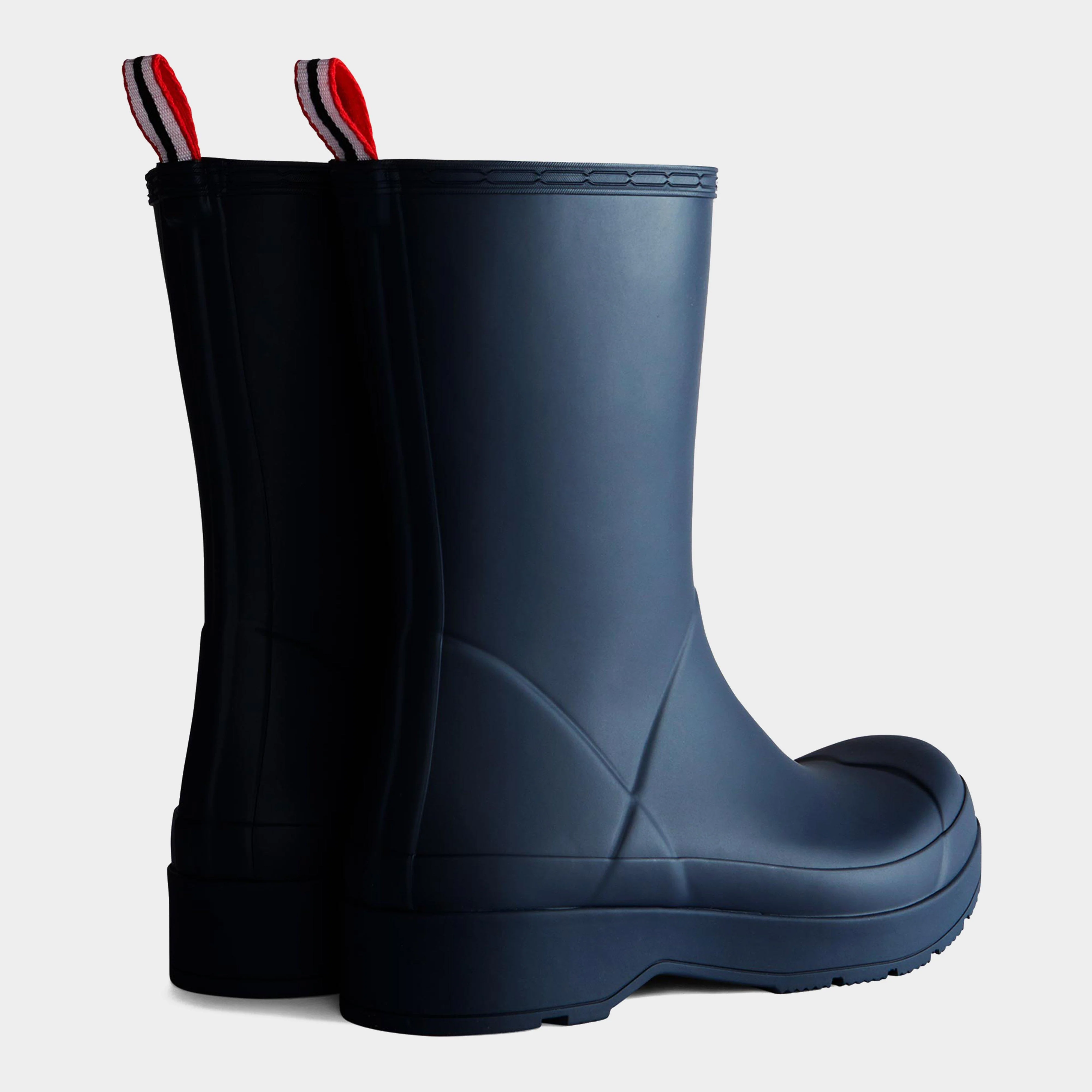 Mens Play Midi Wellington Boots Navy - Image 3