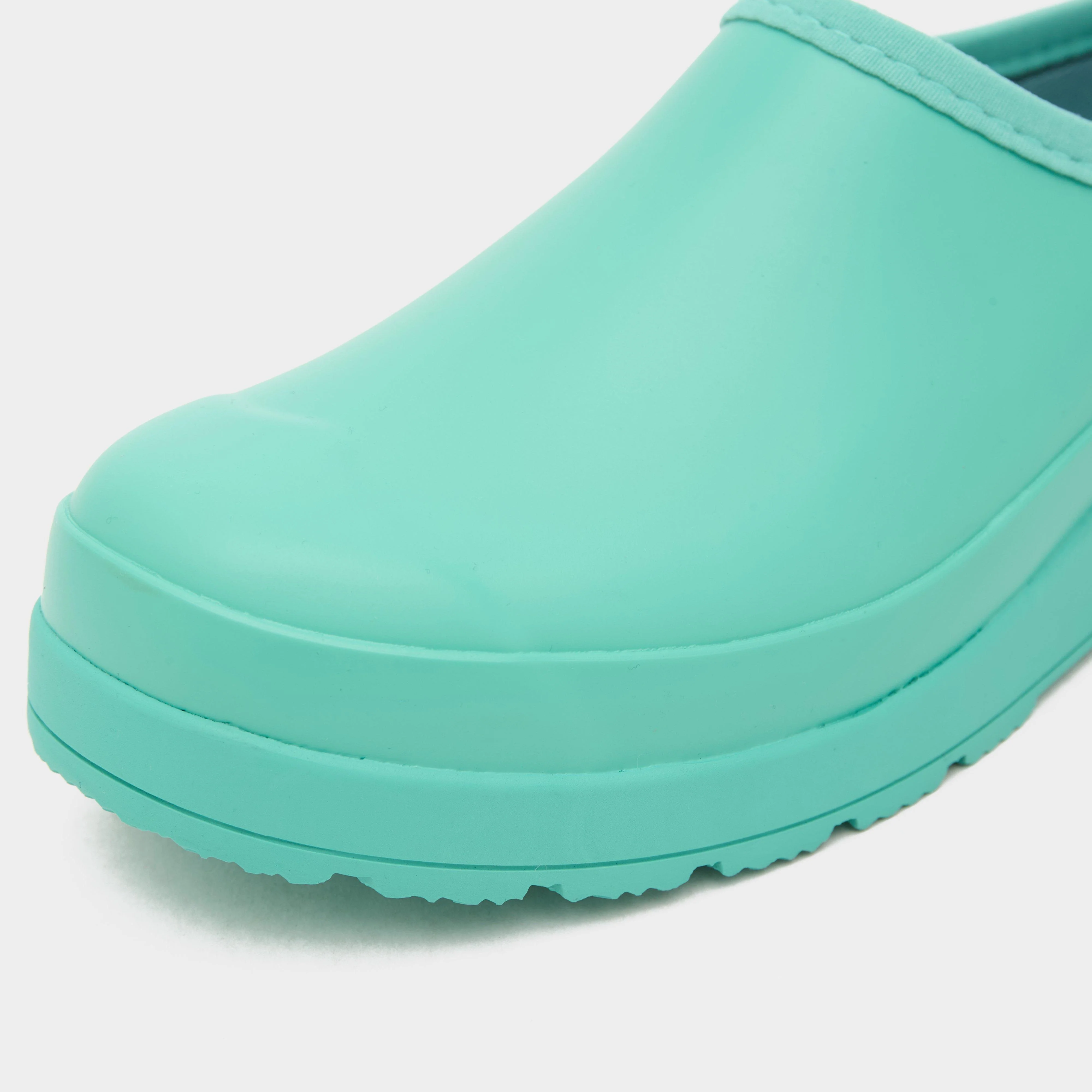 Womens Original Play Rubber Clogs Green - Image 4