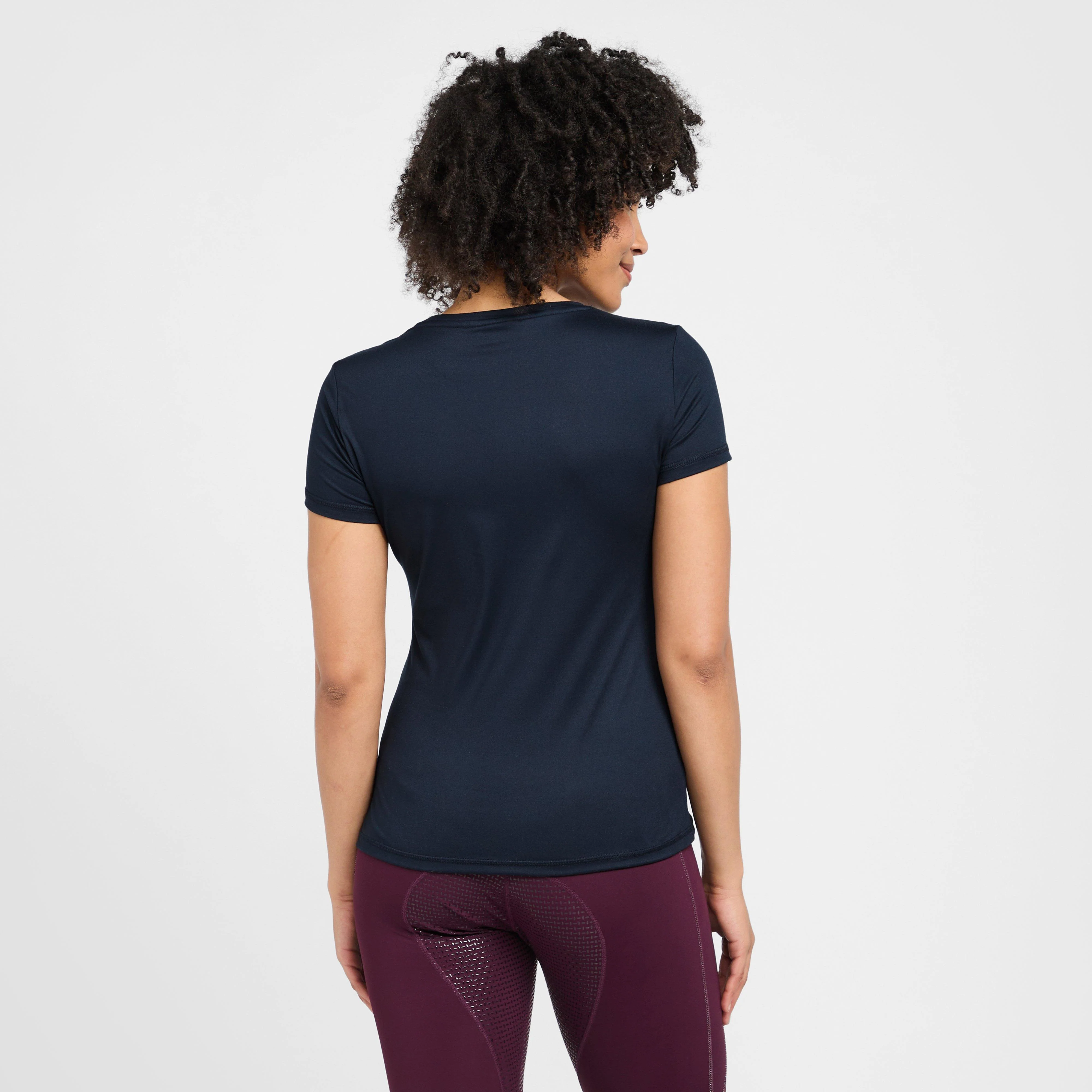 Womens Favouritas Limited Tech T-Shirt Navy - Image 2