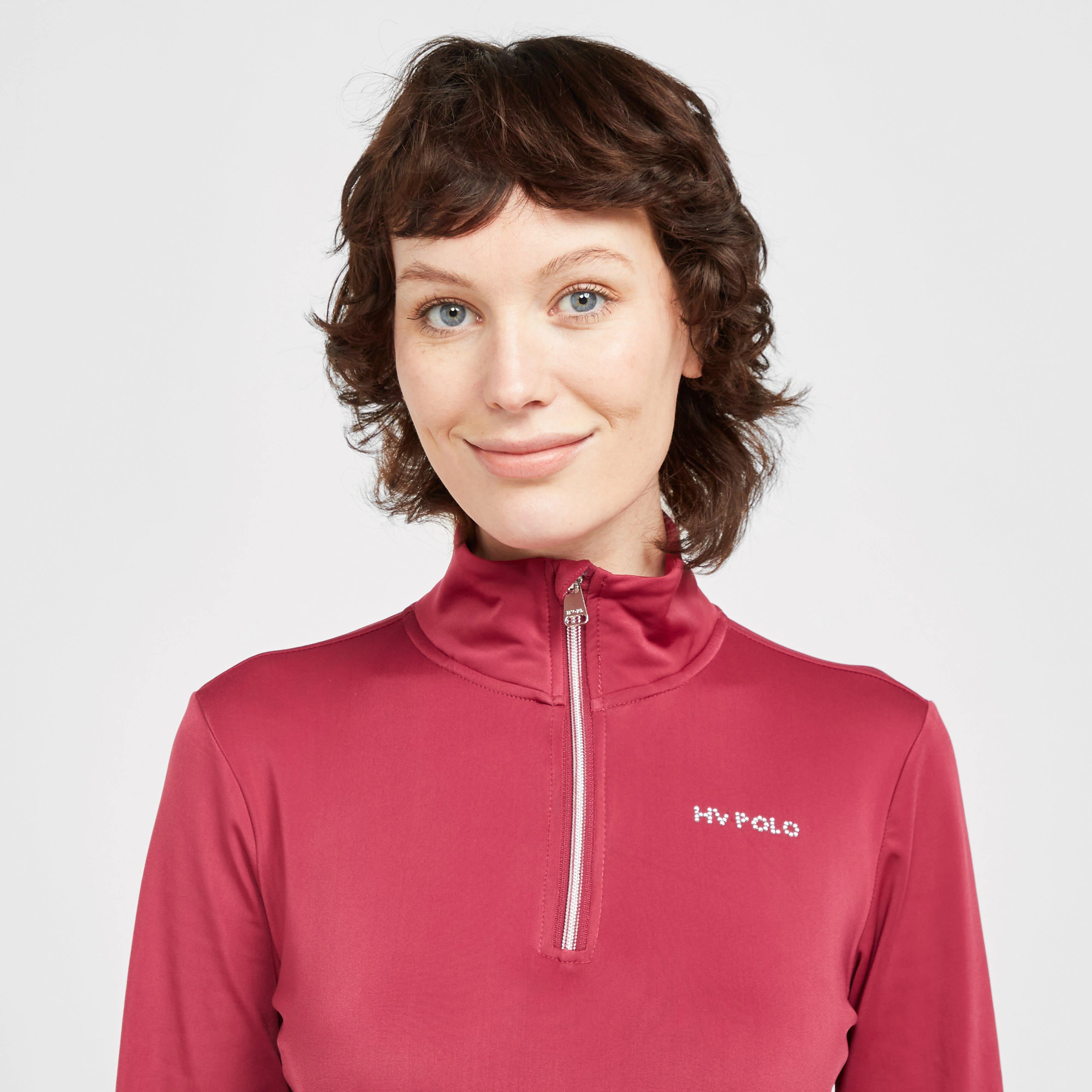 Womens Lumi Top Bordeaux - Image 4