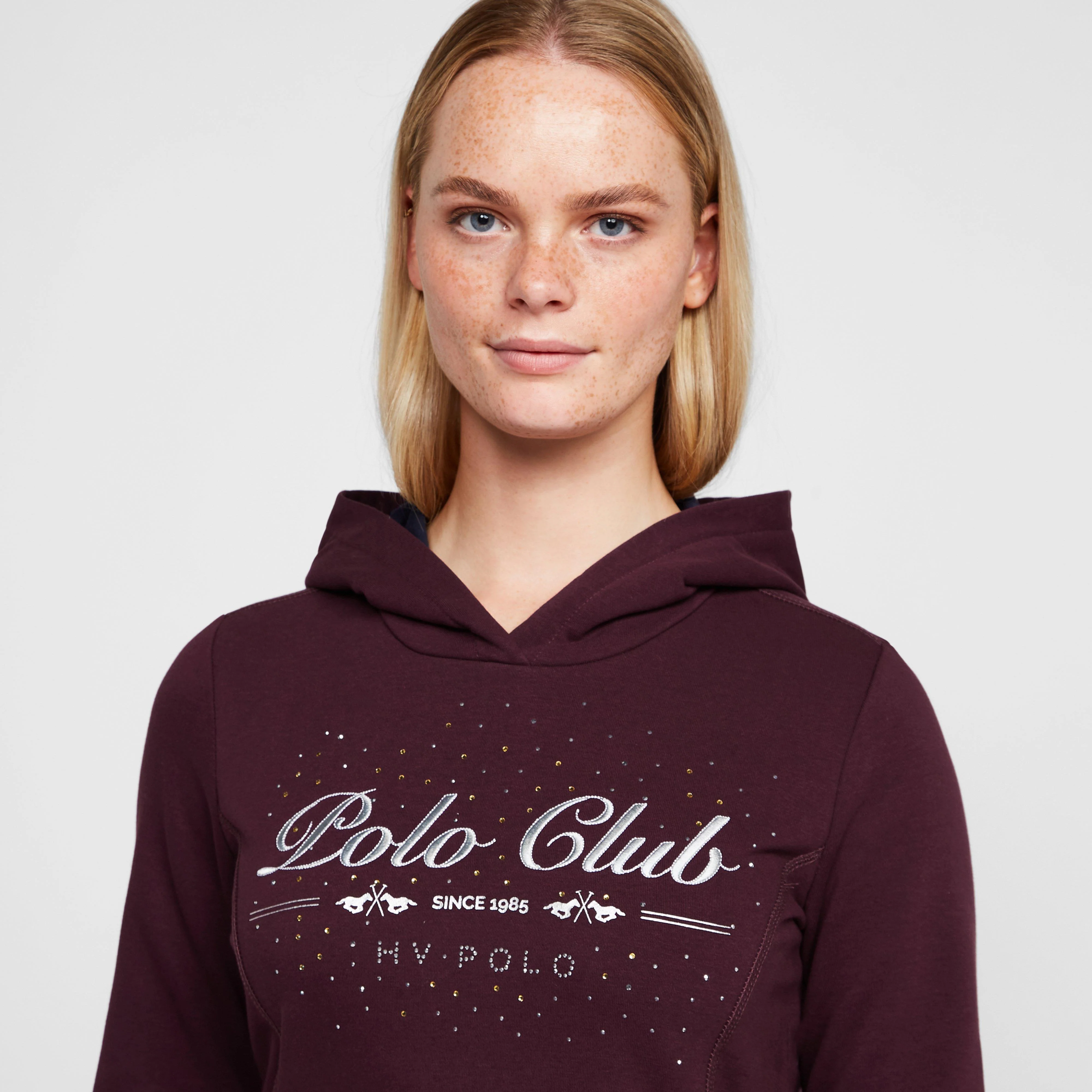 Womens Penelope Hoodie Dark Berry - Image 4