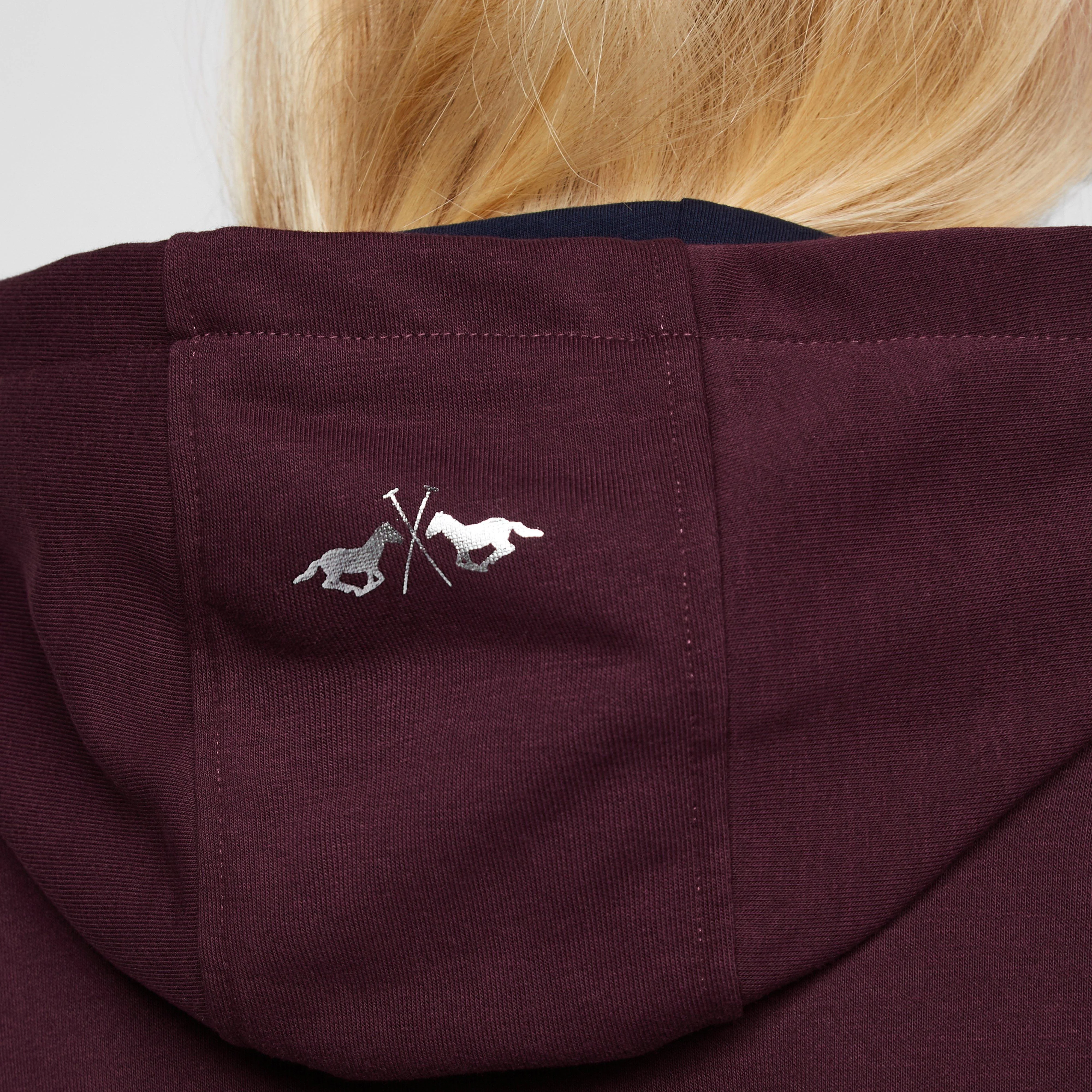 Womens Penelope Hoodie Dark Berry - Image 5