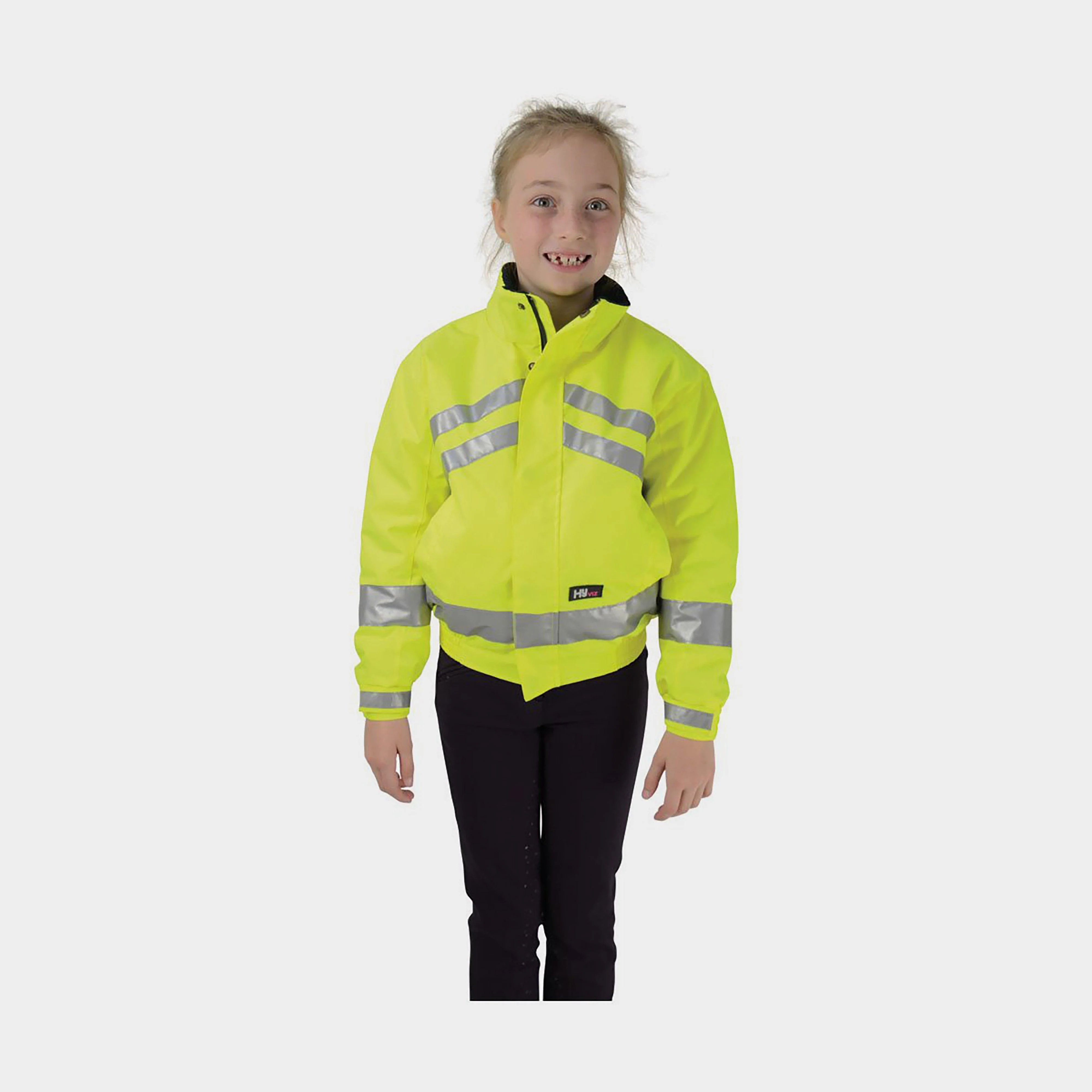 HyVIZ Reflective Waterproof Children’s Blouson Yellow - Image 3