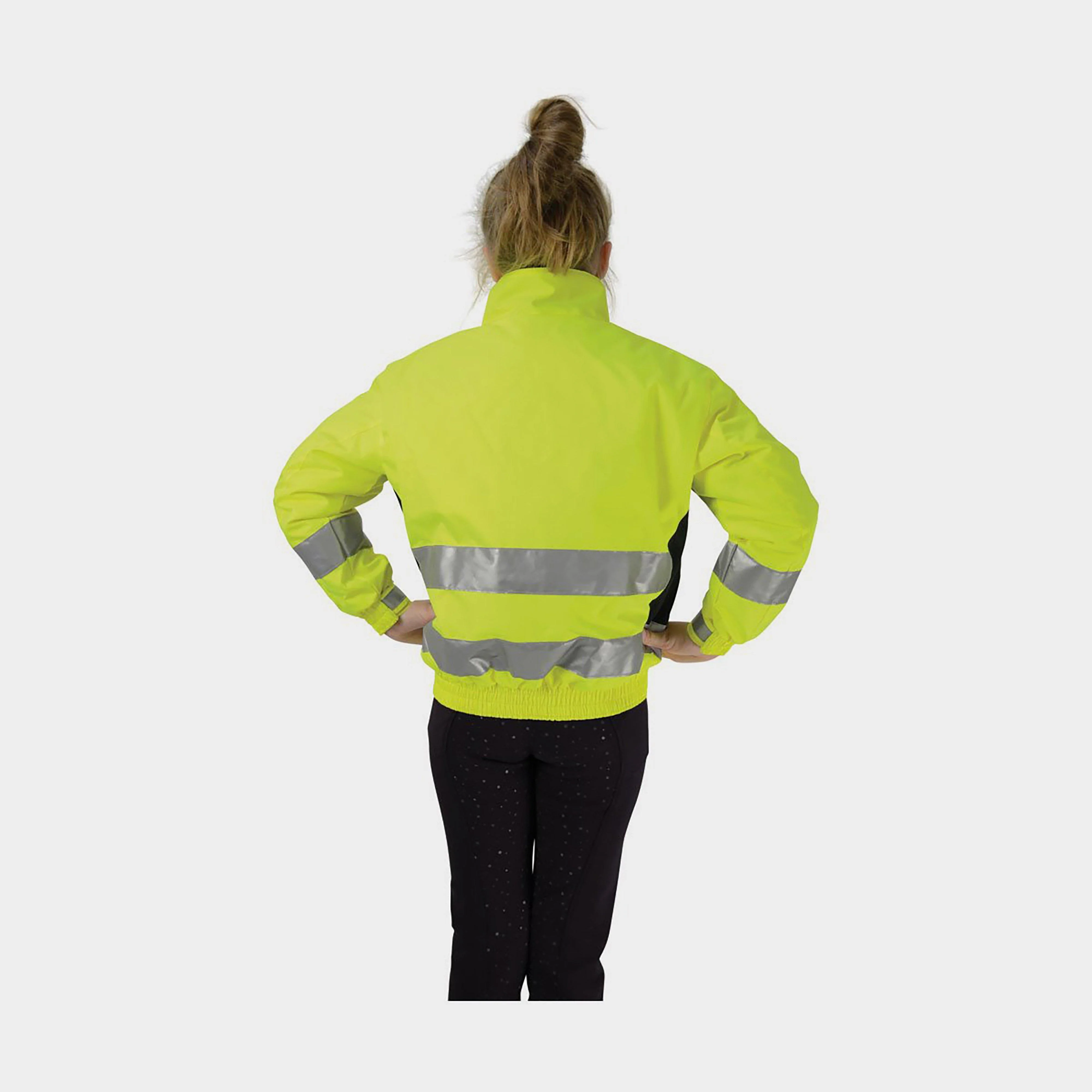 HyVIZ Reflective Waterproof Children’s Blouson Yellow - Image 4