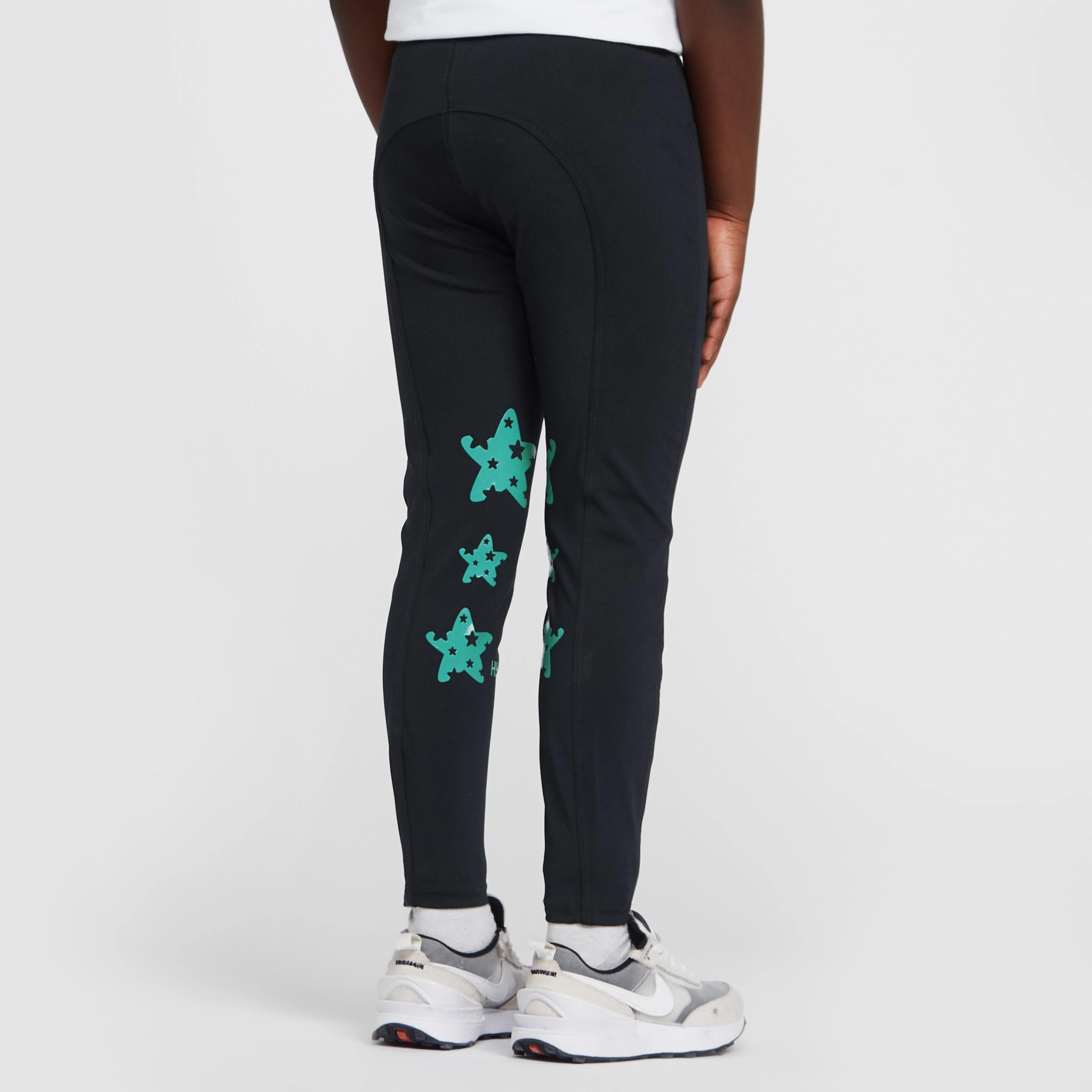 Kids Theodora Riding Tights Navy Stars - Image 2