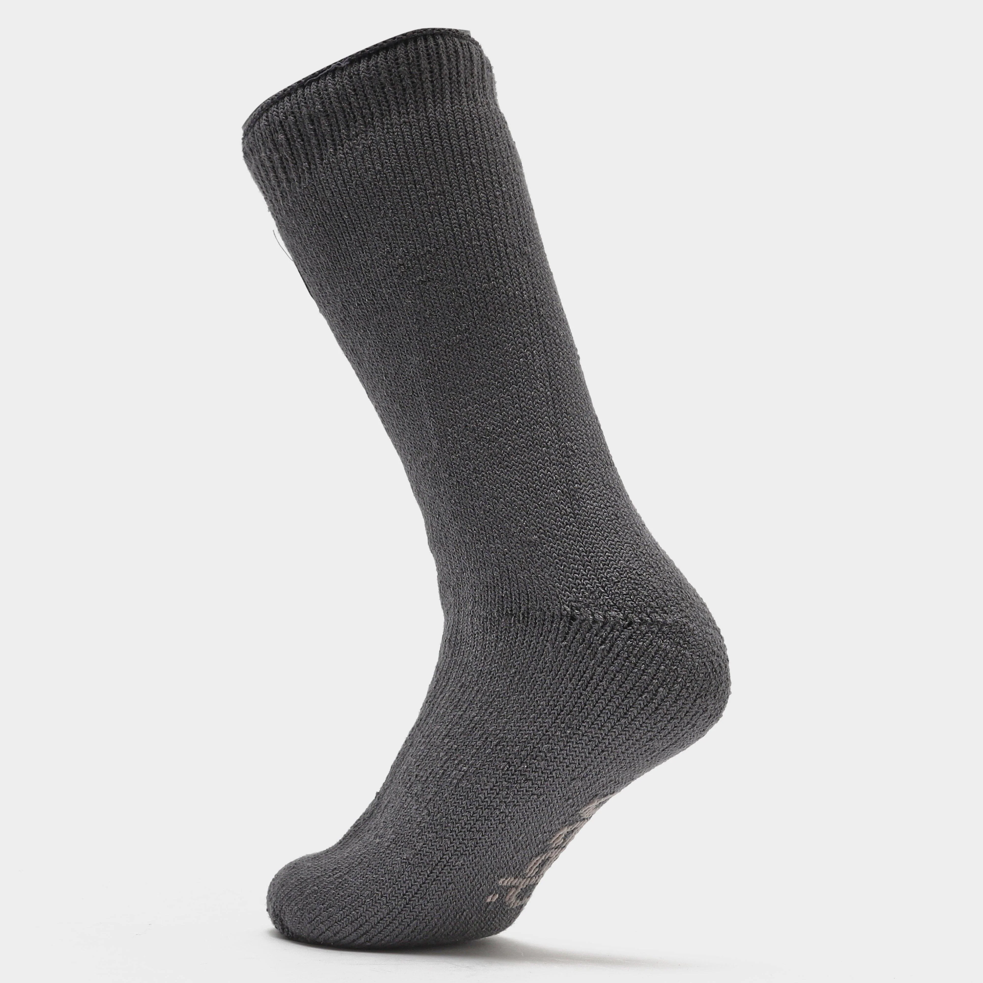 Mens Thermal Brushed Socks Grey - Image 2