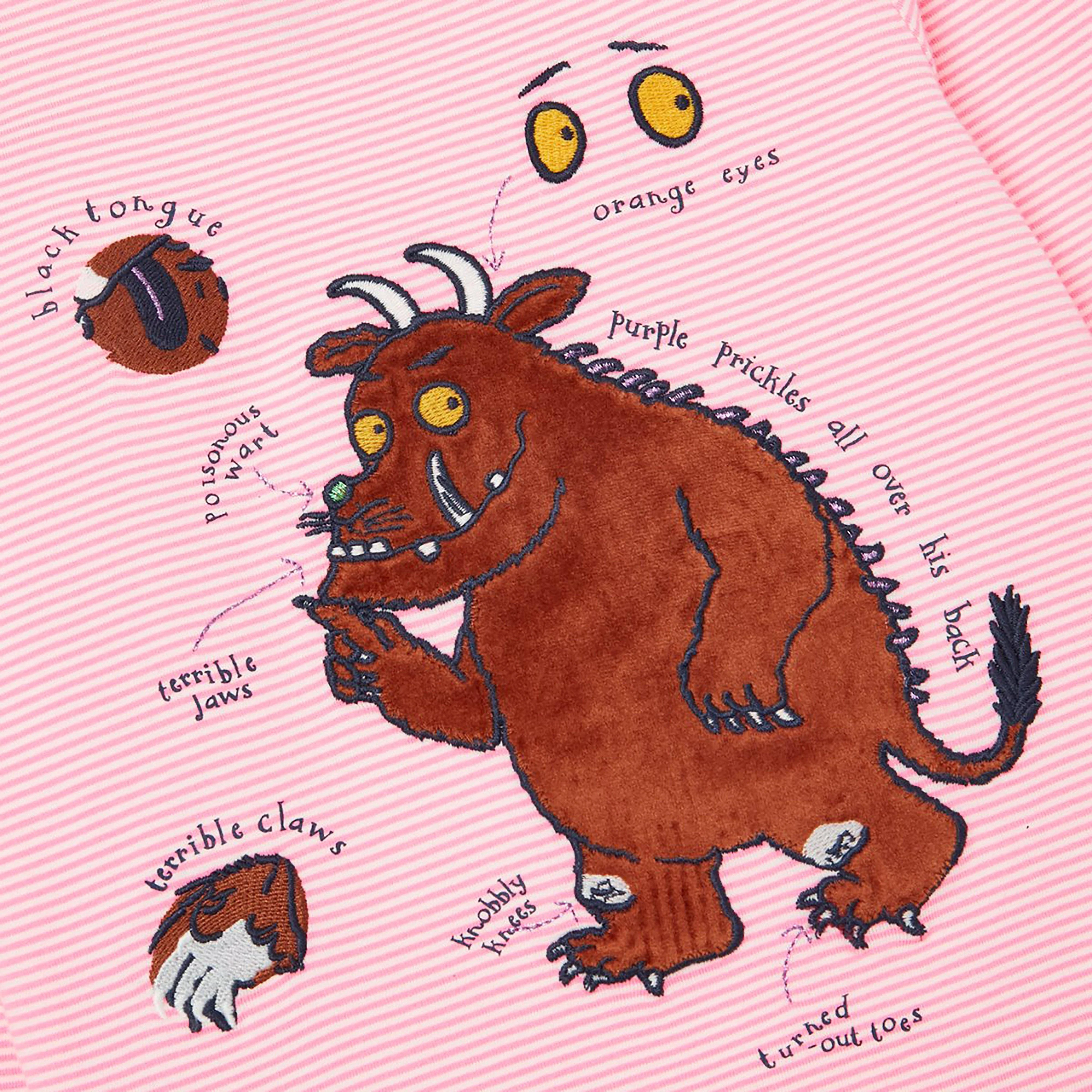 Childs Gruffalo Ava Top Gruffalo Pink Stripe - Image 3