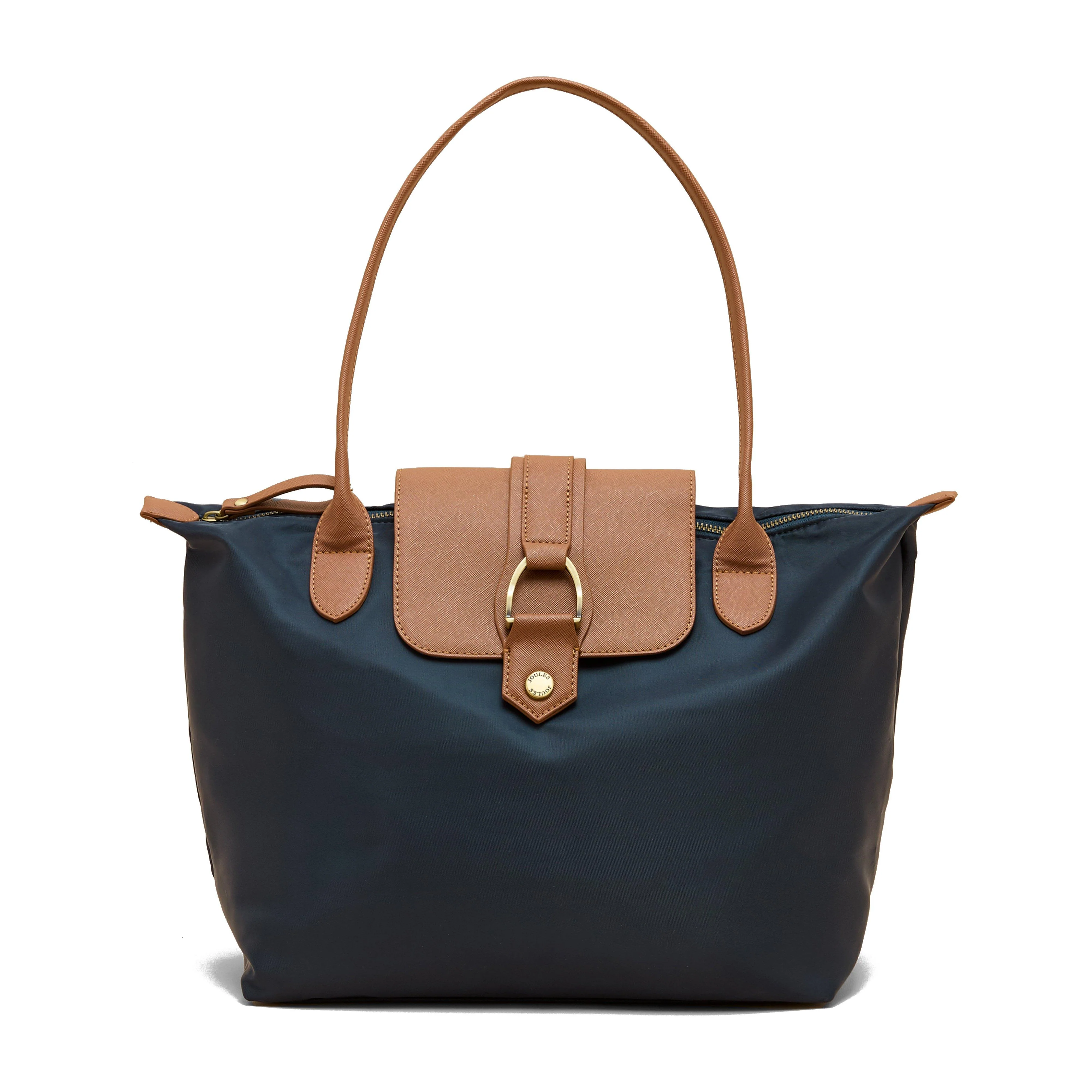 Edie Nylon Tote Navy - Image 7