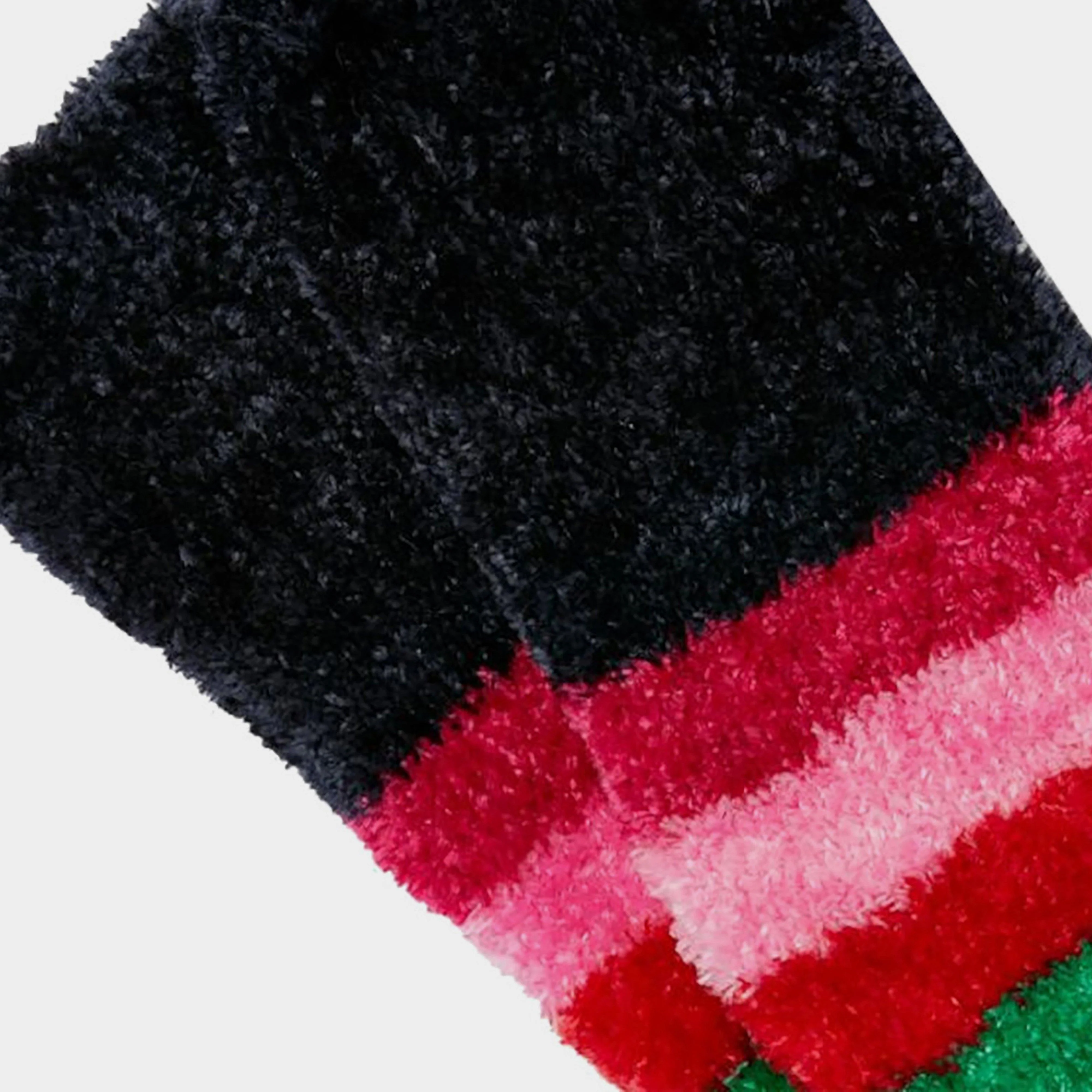 Fab Fluffy Socks Navy Stripe - Image 3