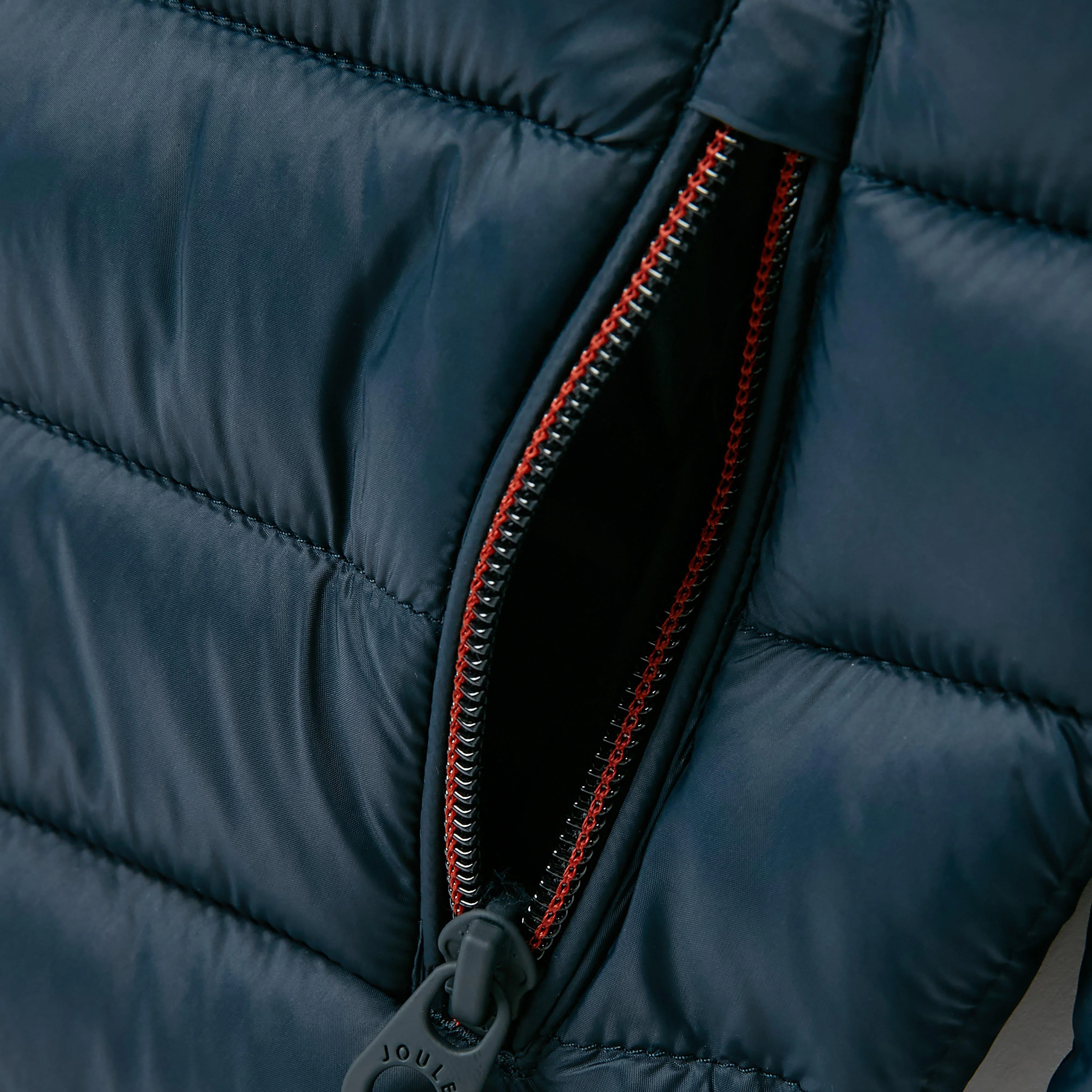 Kids Cairn Showerproof Padded Coat Navy Blue - Image 4