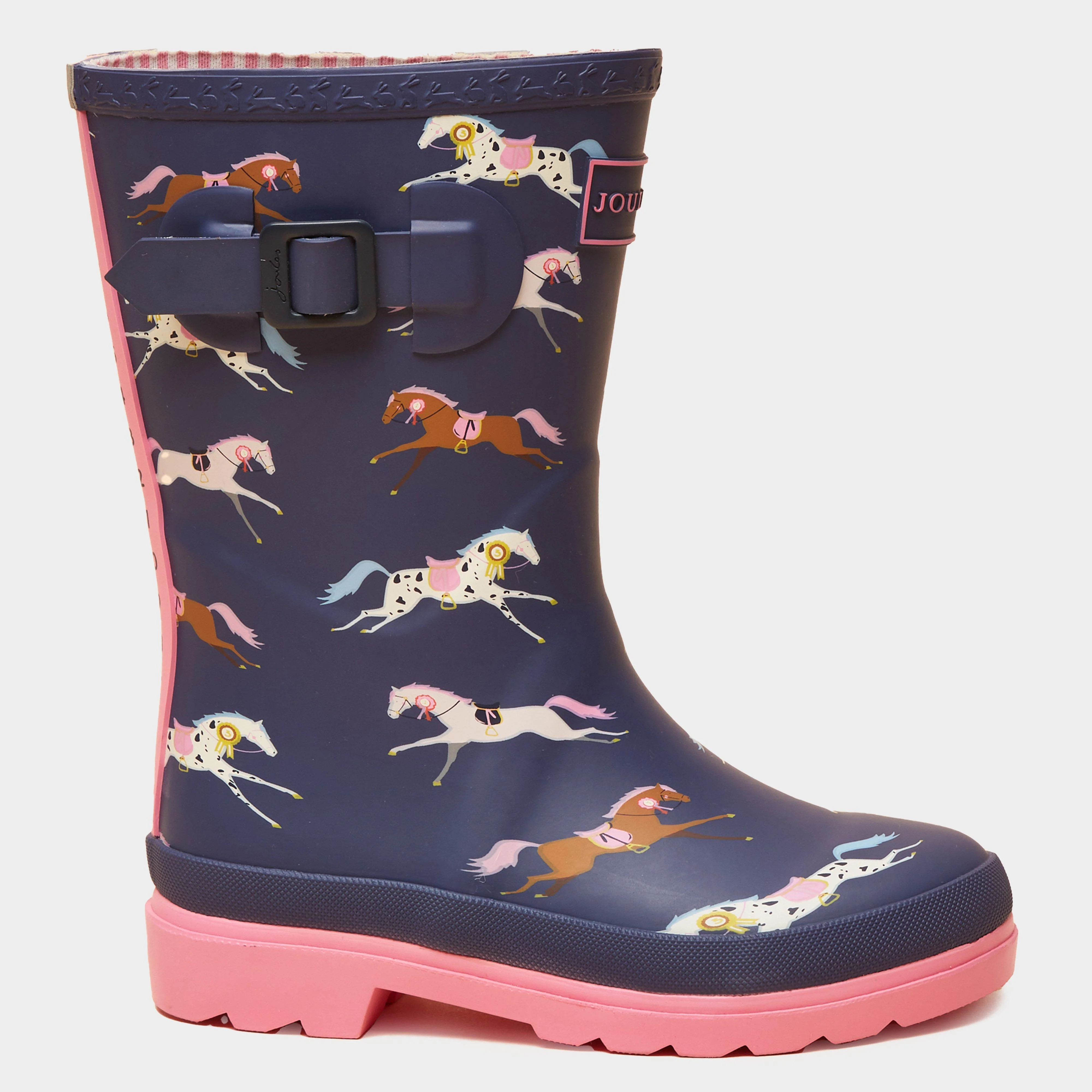 Kids' Horse Printed Wellies - Image 2