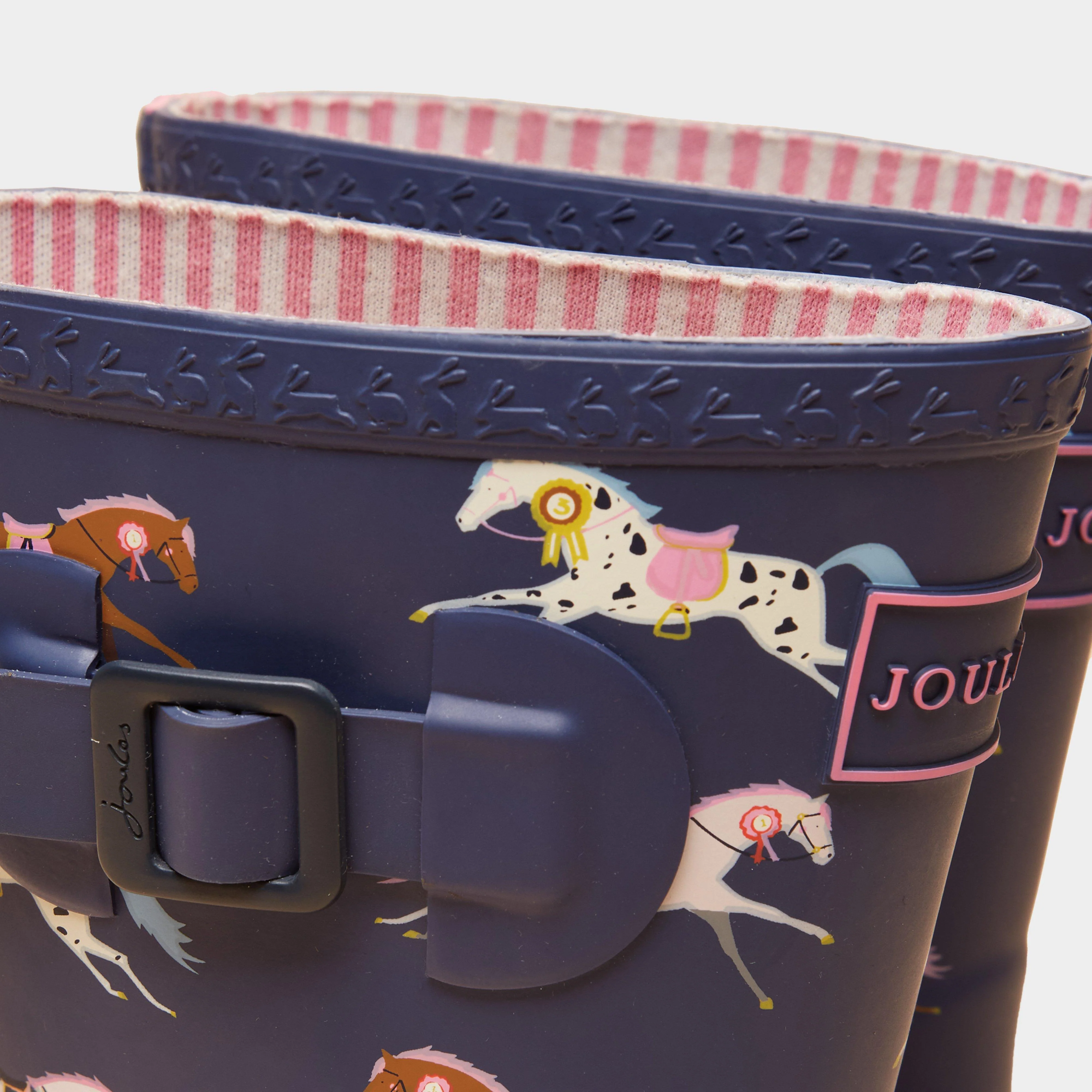 Kids' Horse Printed Wellies - Image 6