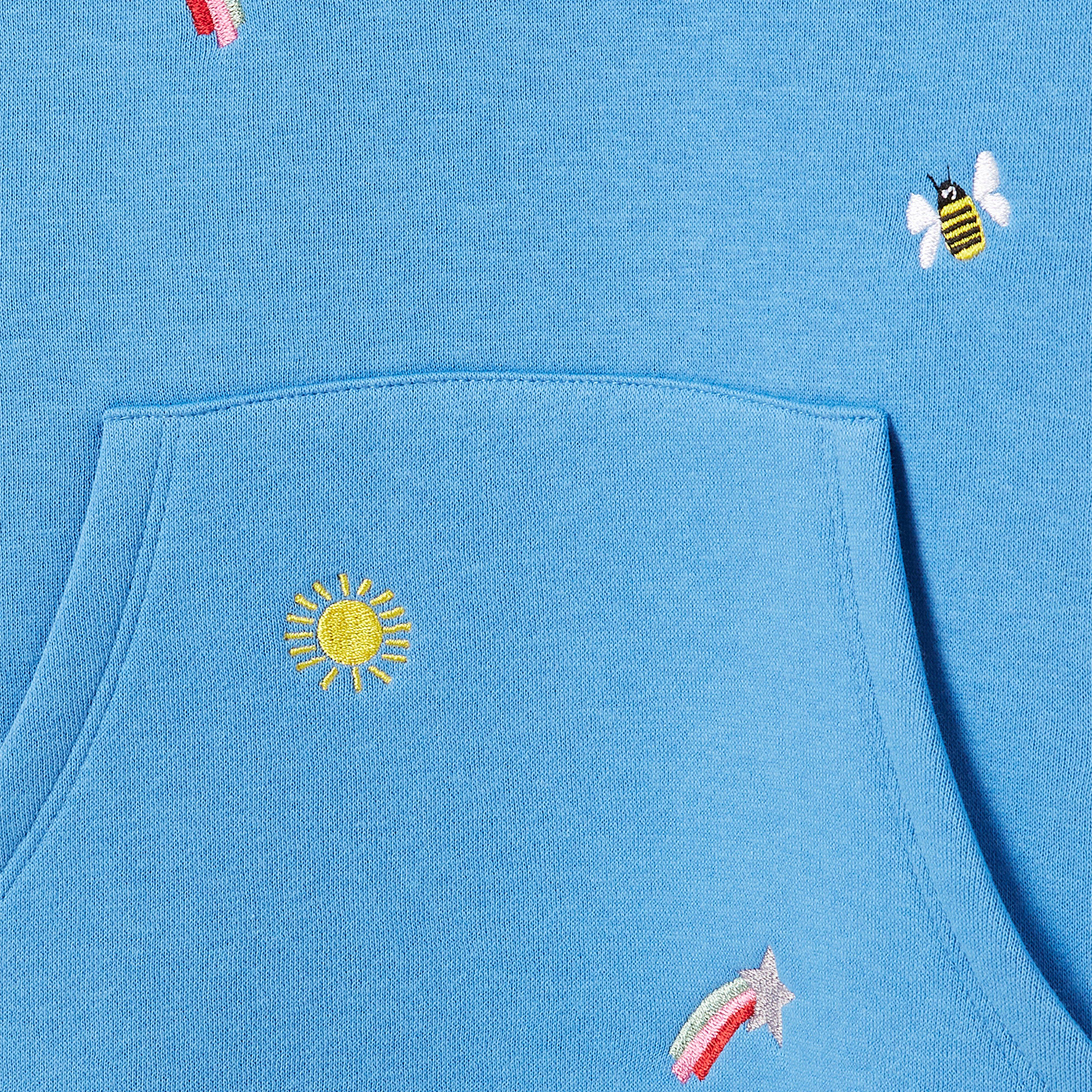 Kids Lucas Hoody Blue Weather - Image 4