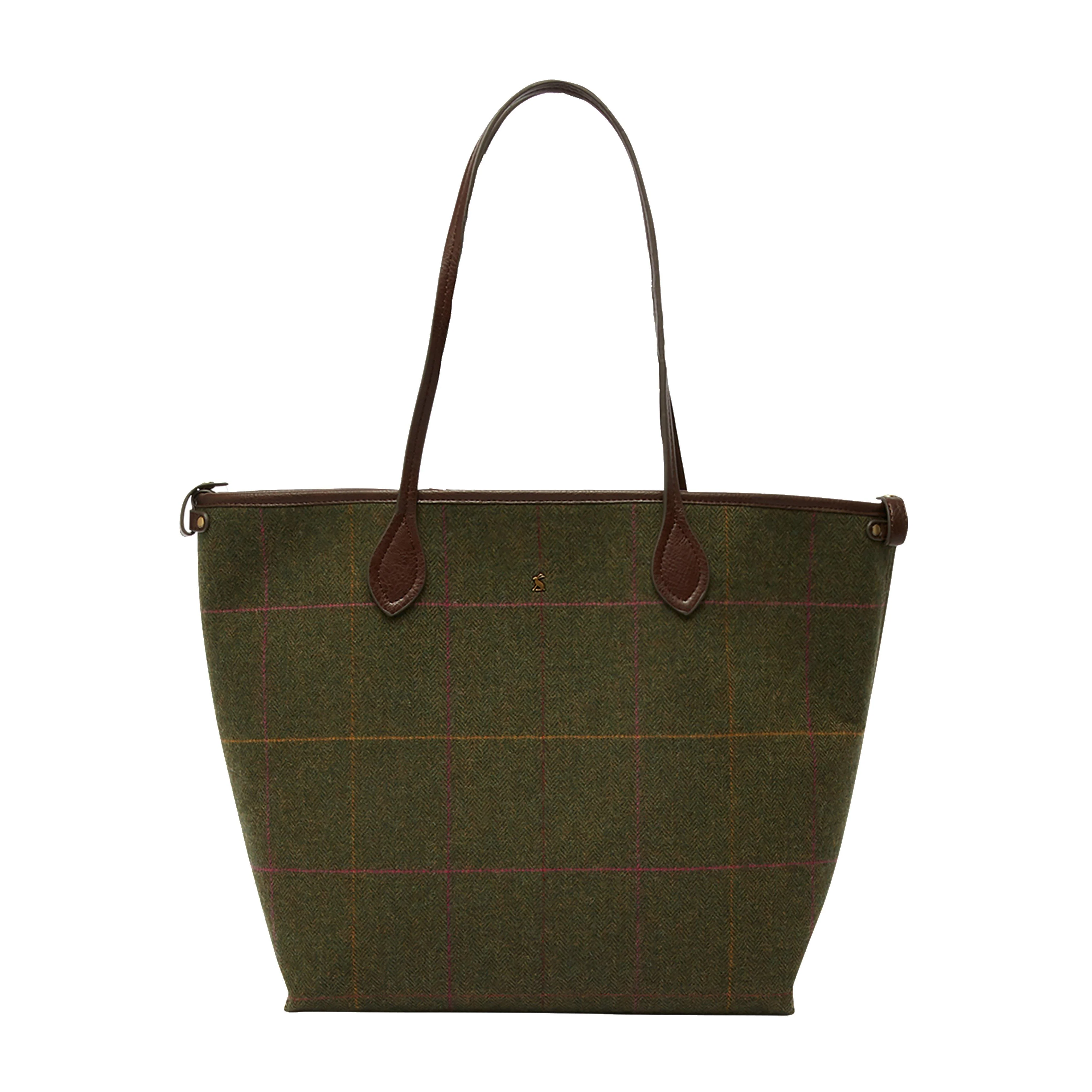 Women's Adeline Tote Green Alder Tweed - Image 8