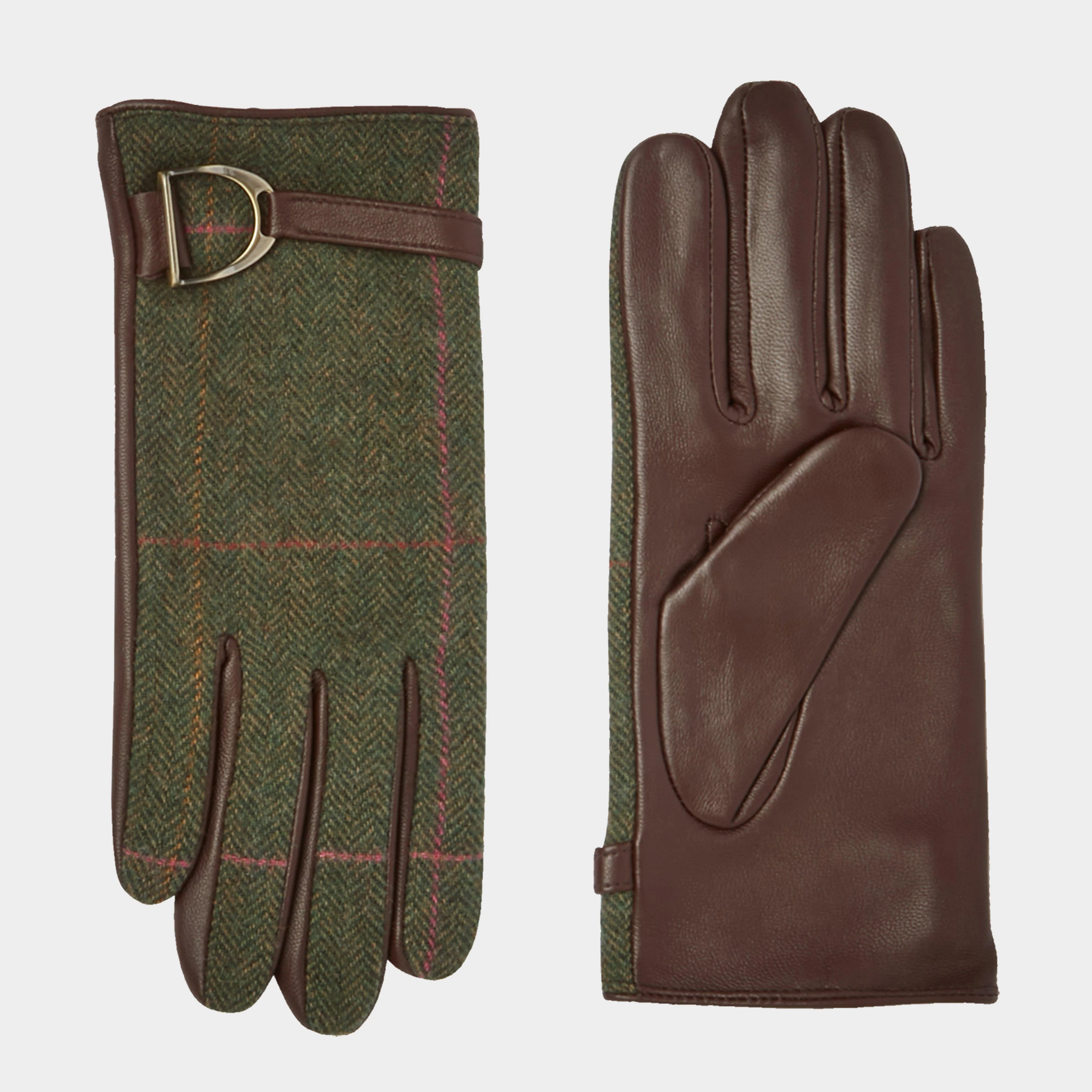 Womens Allerdale Gloves Green Alder Tweed - Image 4