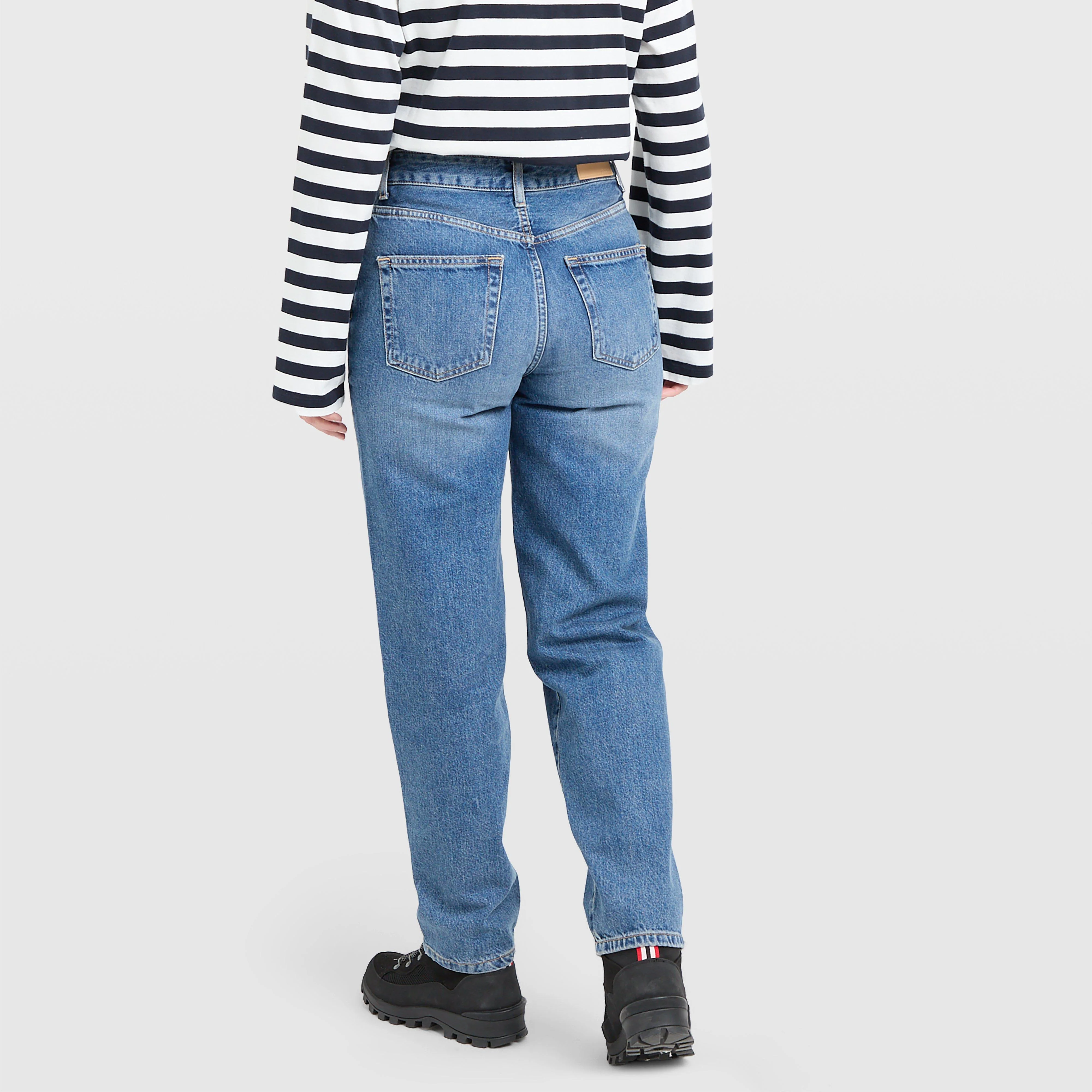 Womens Mid Relaxed Fit Mid-Rise Jeans - Image 2