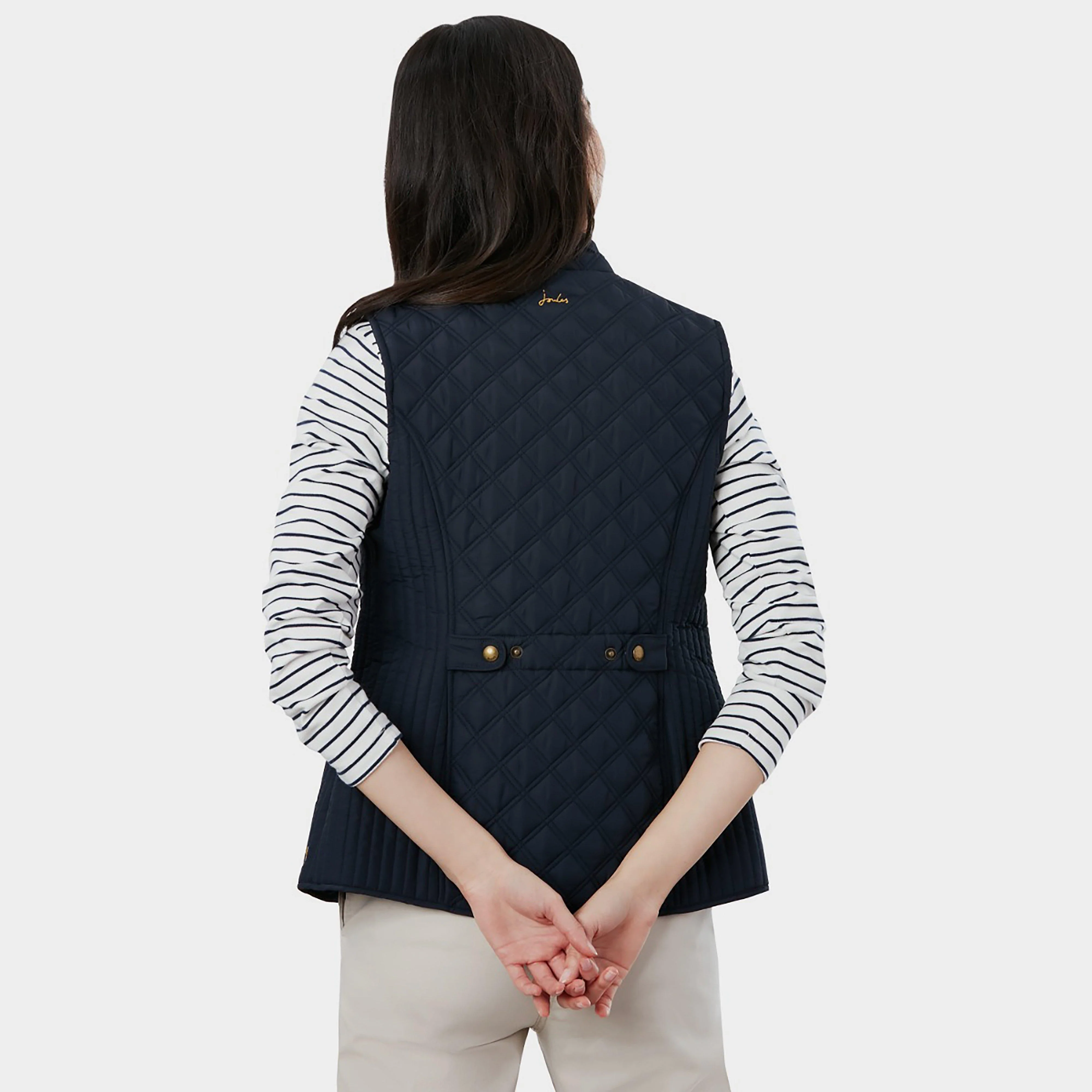 Womens Minx Gilet Marine Navy - Image 8