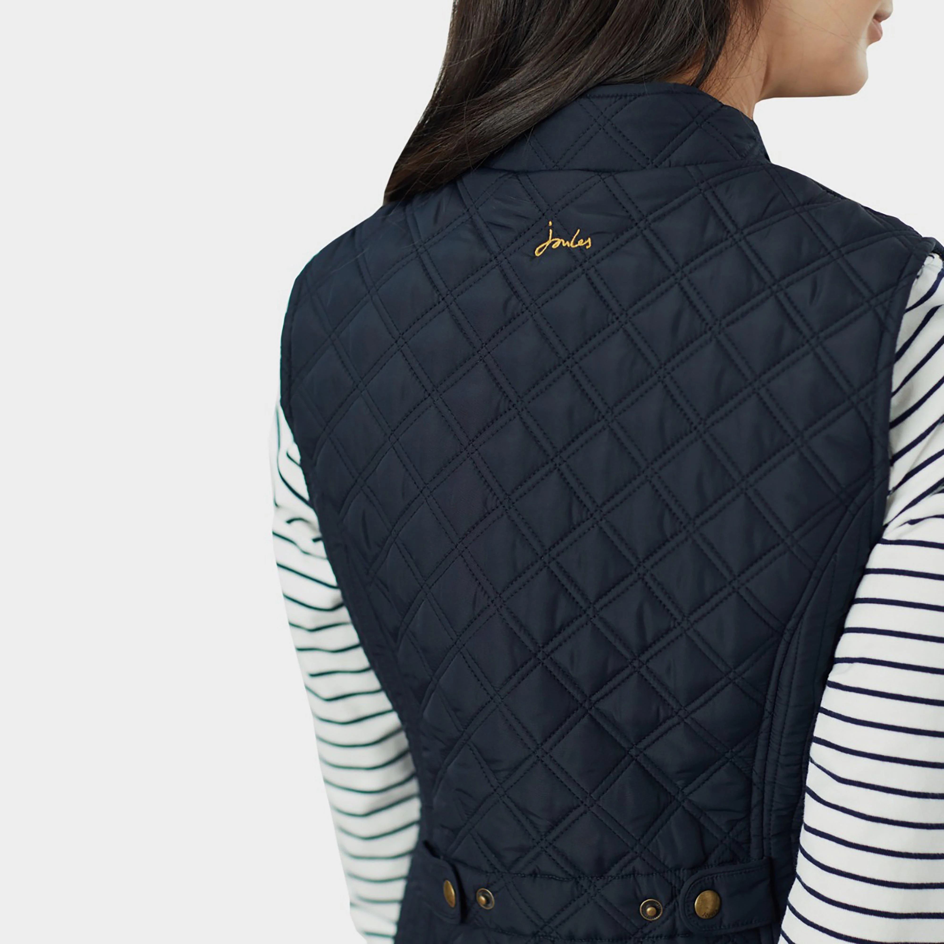 Womens Minx Gilet Marine Navy - Image 9