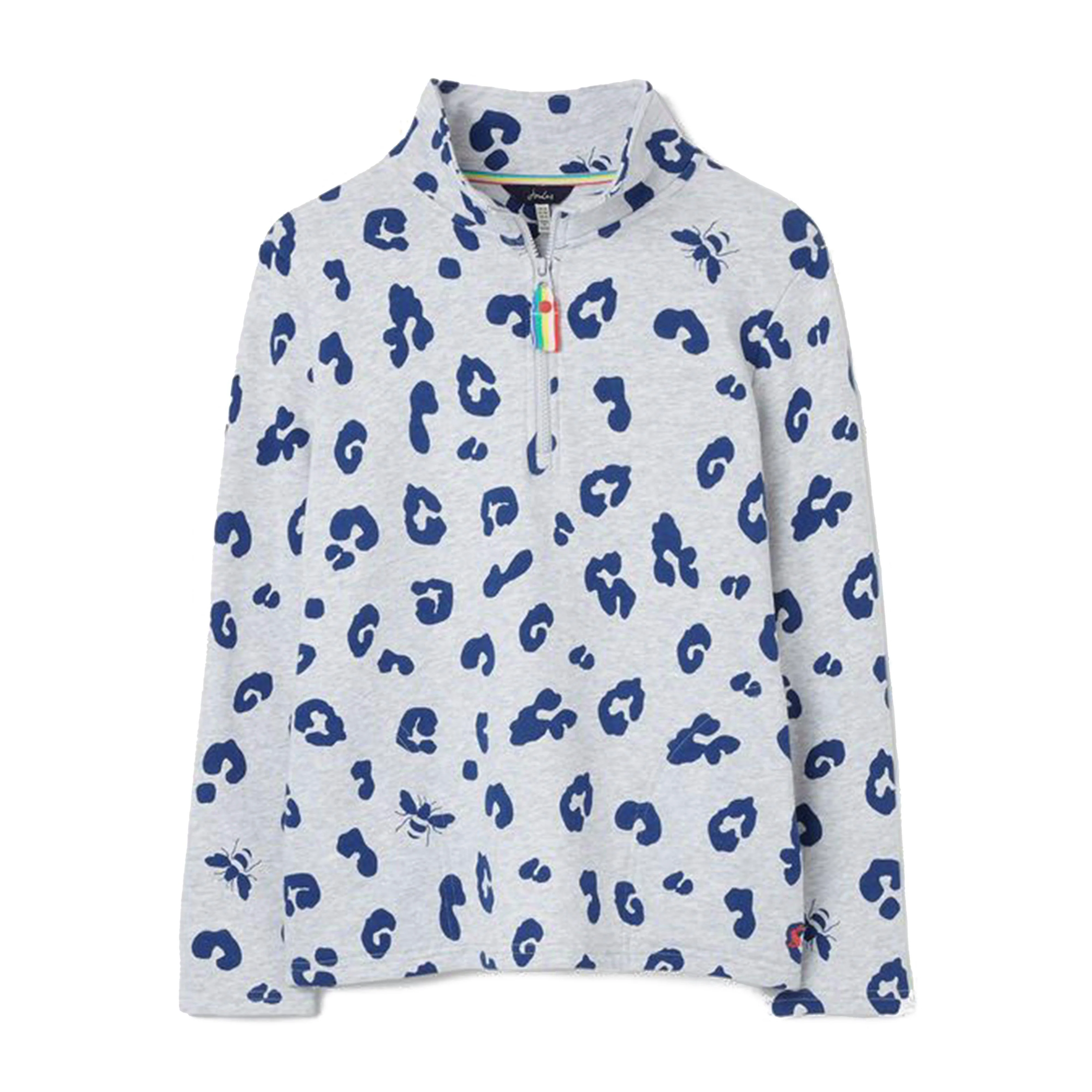 Women's Pip Print Sweatshirt Grey Large Leopard - Image 7