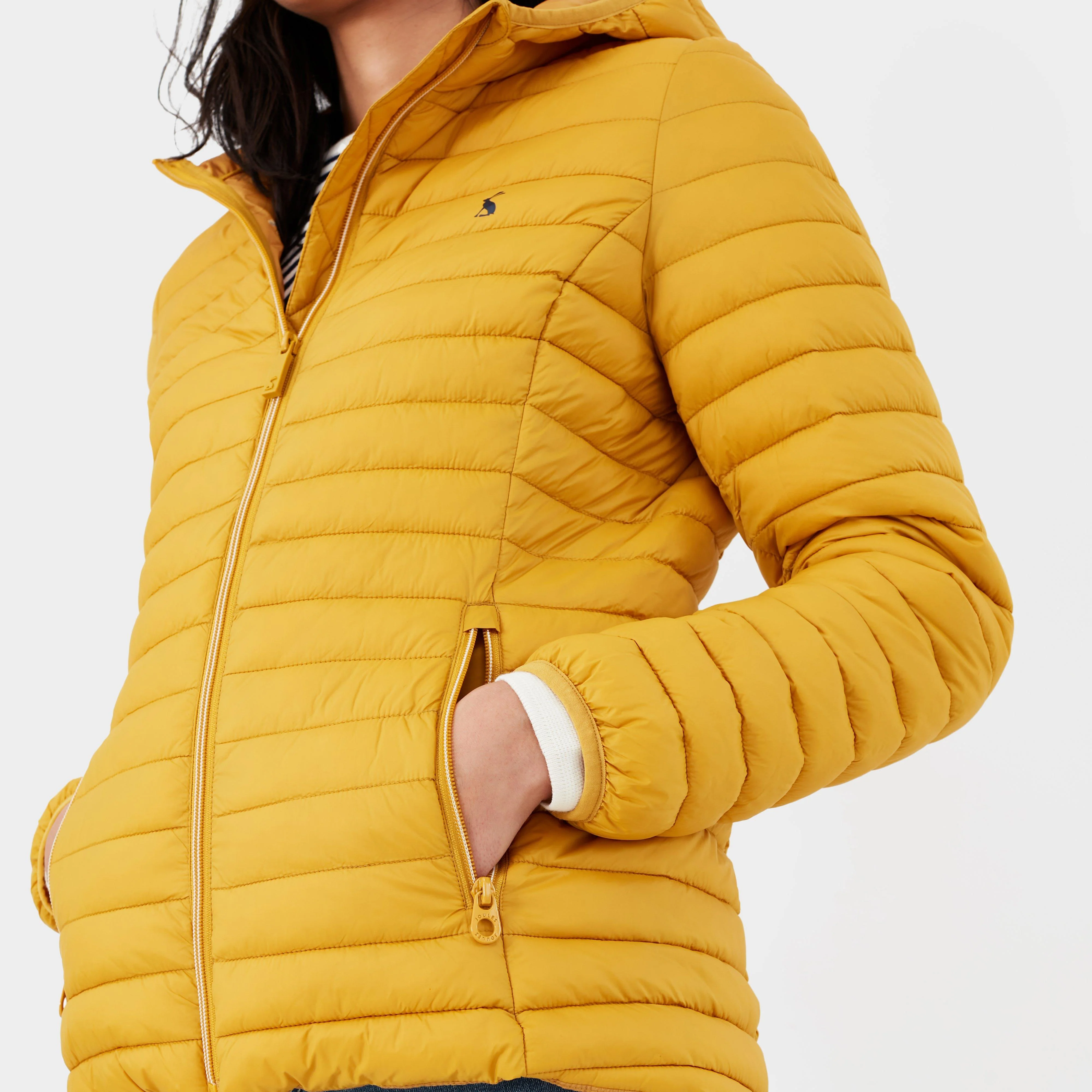 Womens Snug Jacket Antique Gold - Image 5