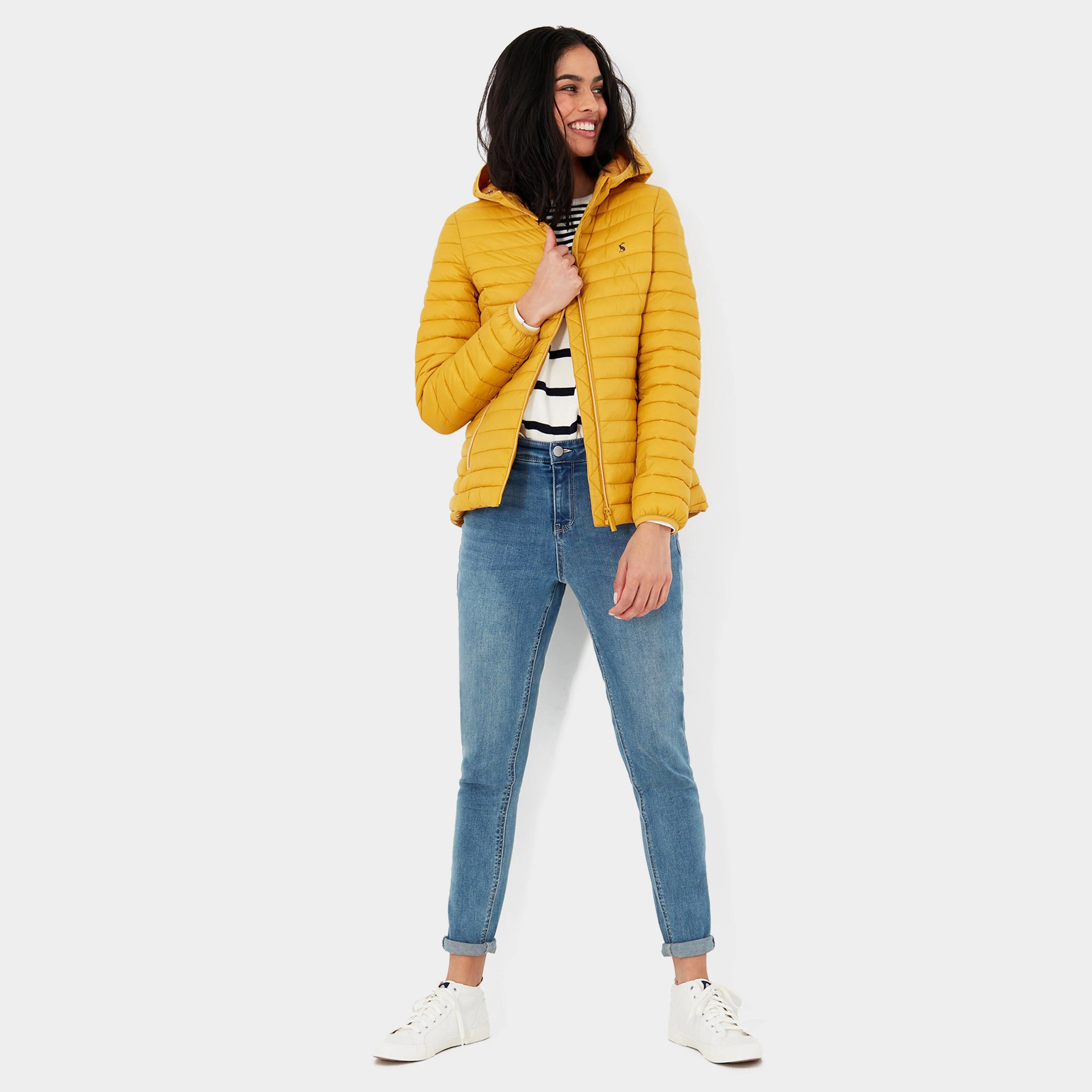 Womens Snug Jacket Antique Gold - Image 8