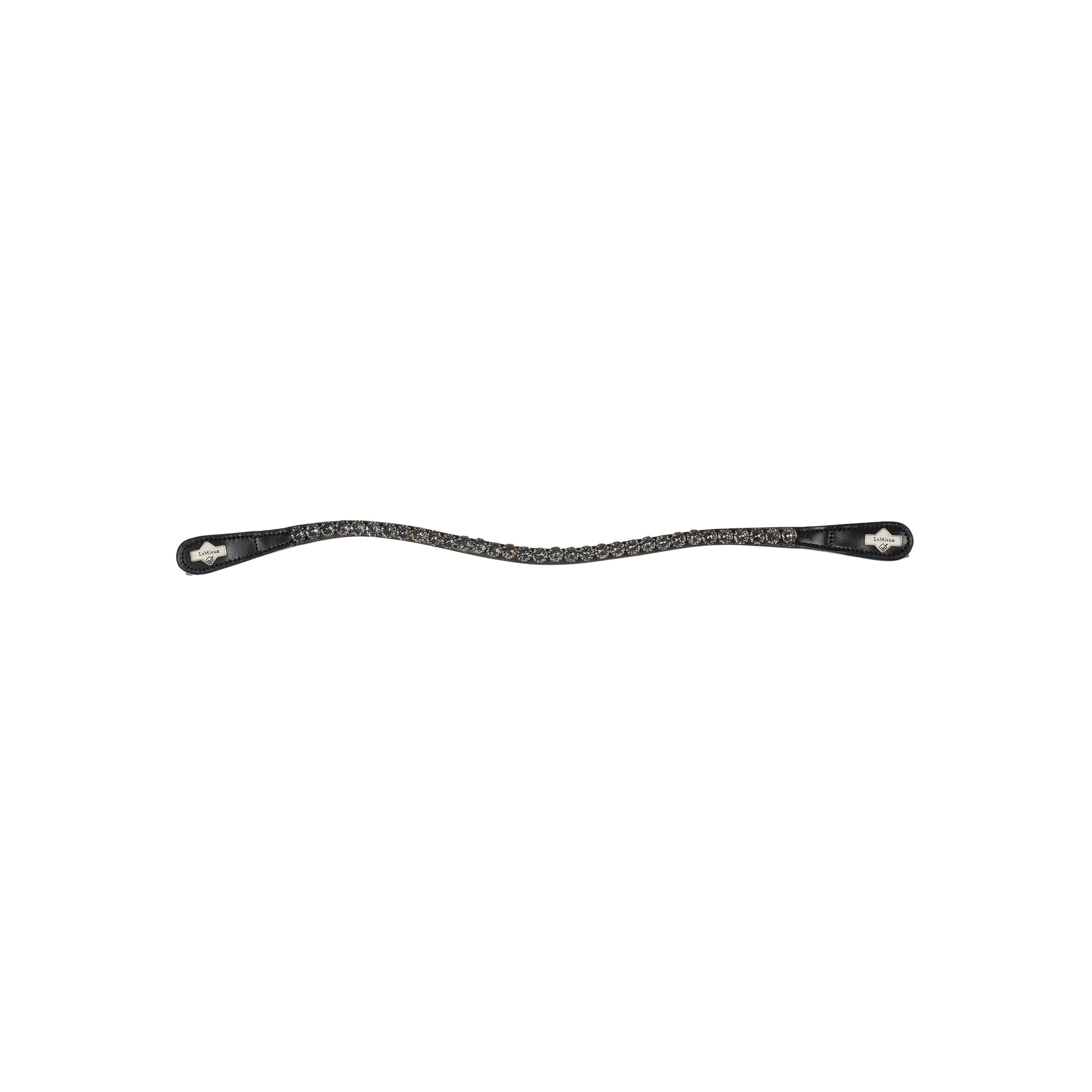 Classic Browband Black Leather Twilight - Image 3