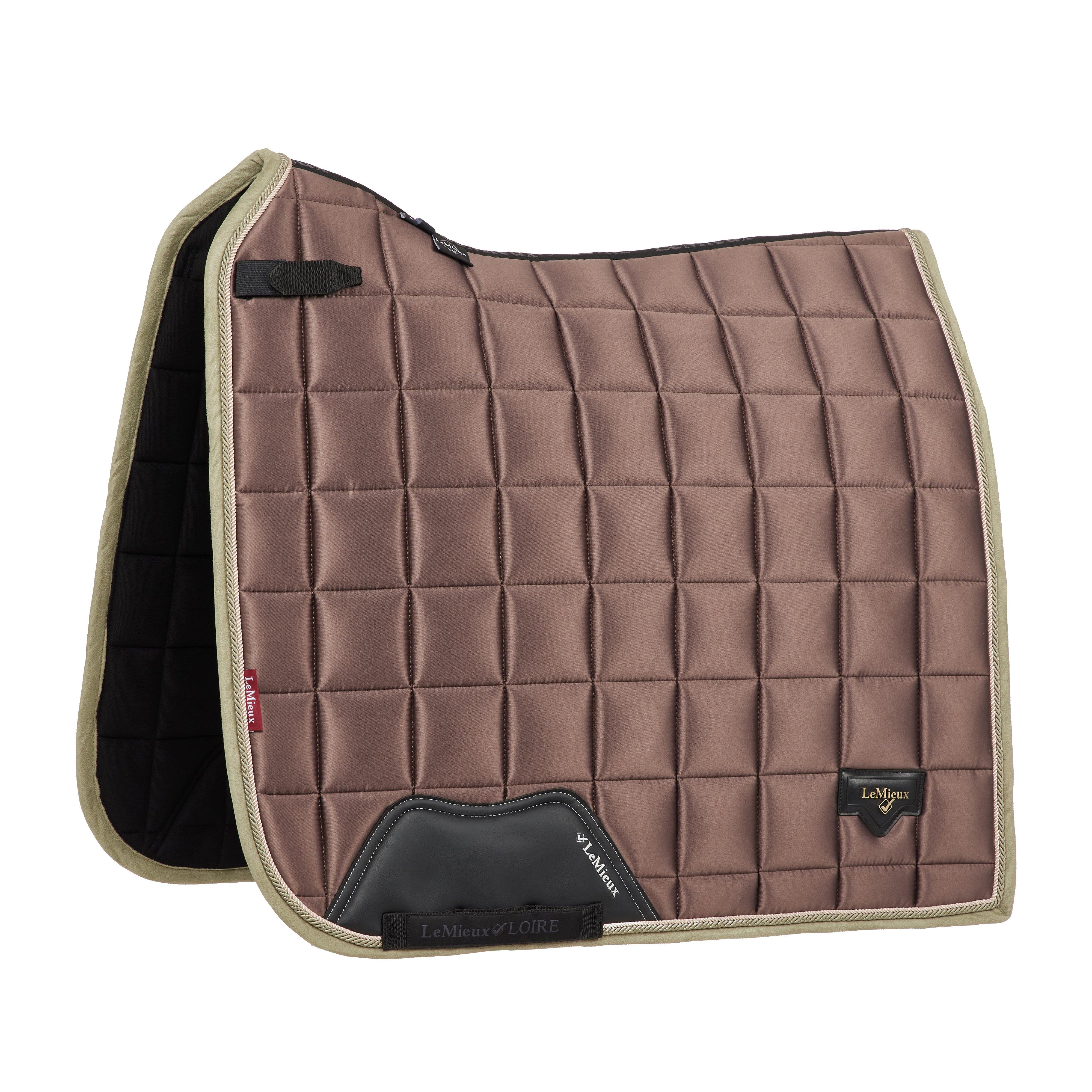 Loire Classic Dressage Saddle Pad Walnut - Image 11