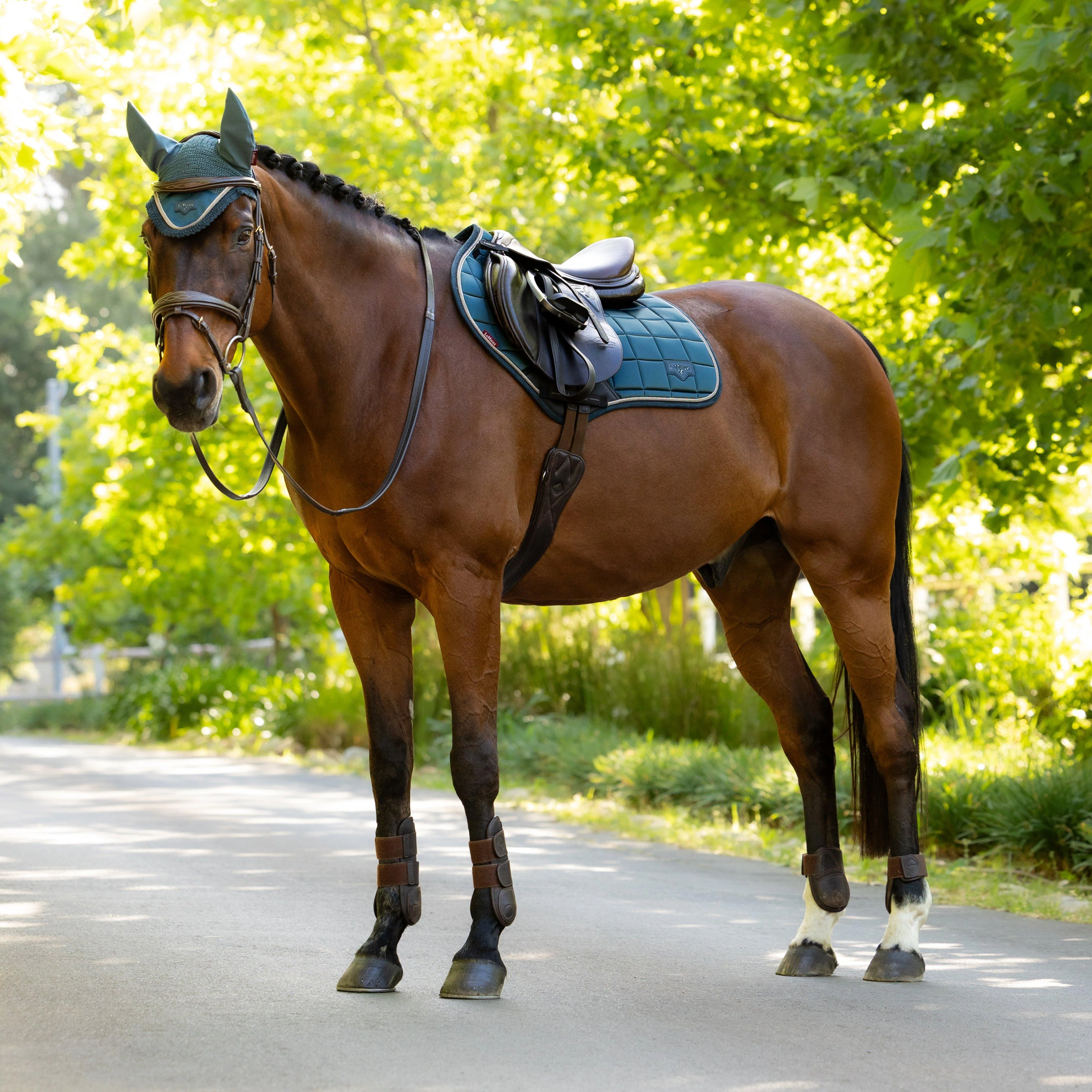 Loire Close Contact Saddle Pad Jungle - Image 2