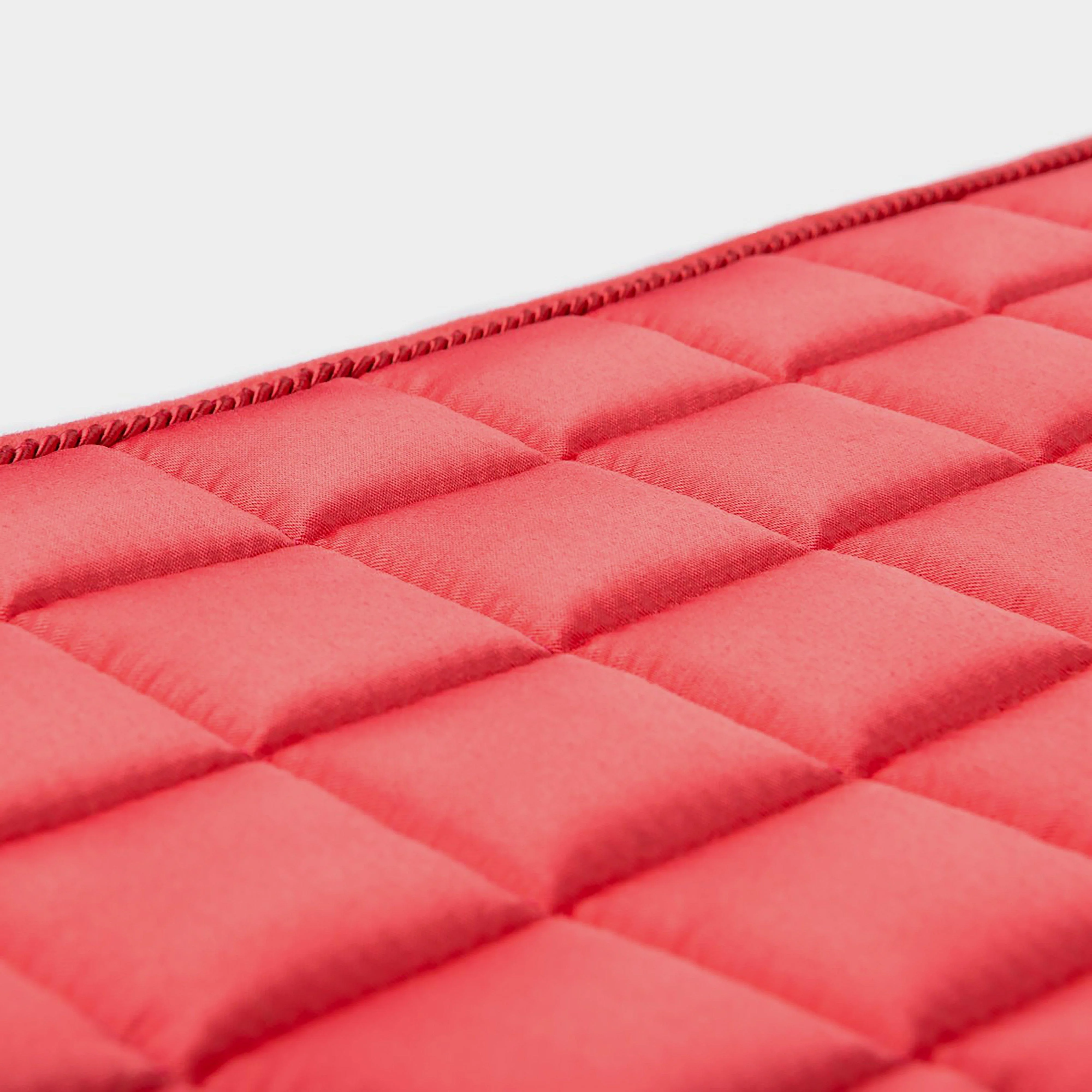 Loire Memory Satin Dressage Square Saddle Pad Papaya - Image 4